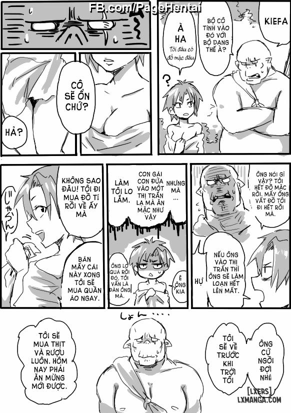 HentaiVN.net - Ảnh 4 - TS-Ko + Rakugaki Manga [TS-Ko to Orc-san] - Chap 2