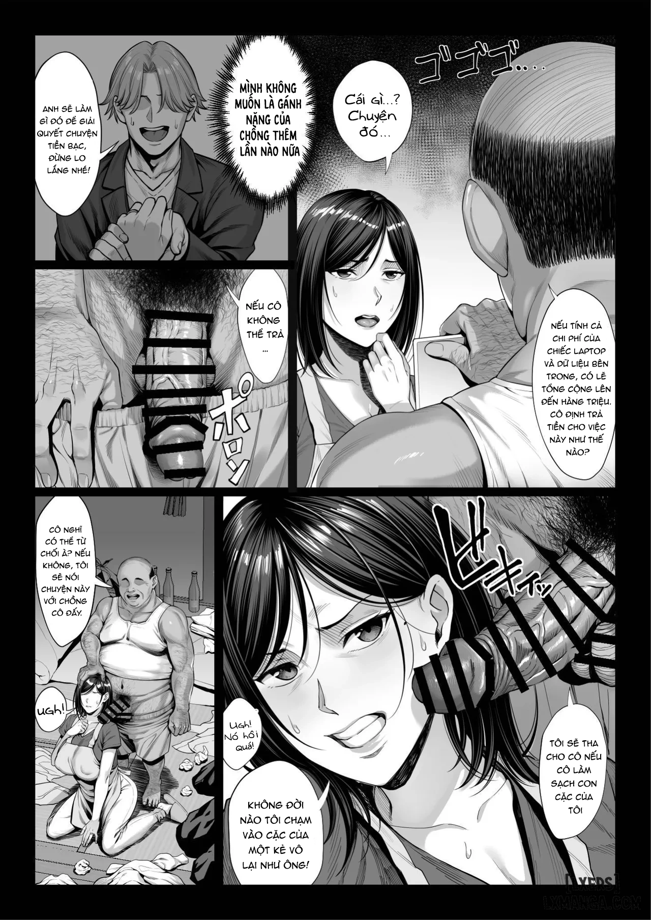 HentaiVN.net - Ảnh 12 - Ojou-sama Sodachi no Namaiki Celeb Zuma o Kitanai Ossan Chinpo de Wakaraseru - Oneshot