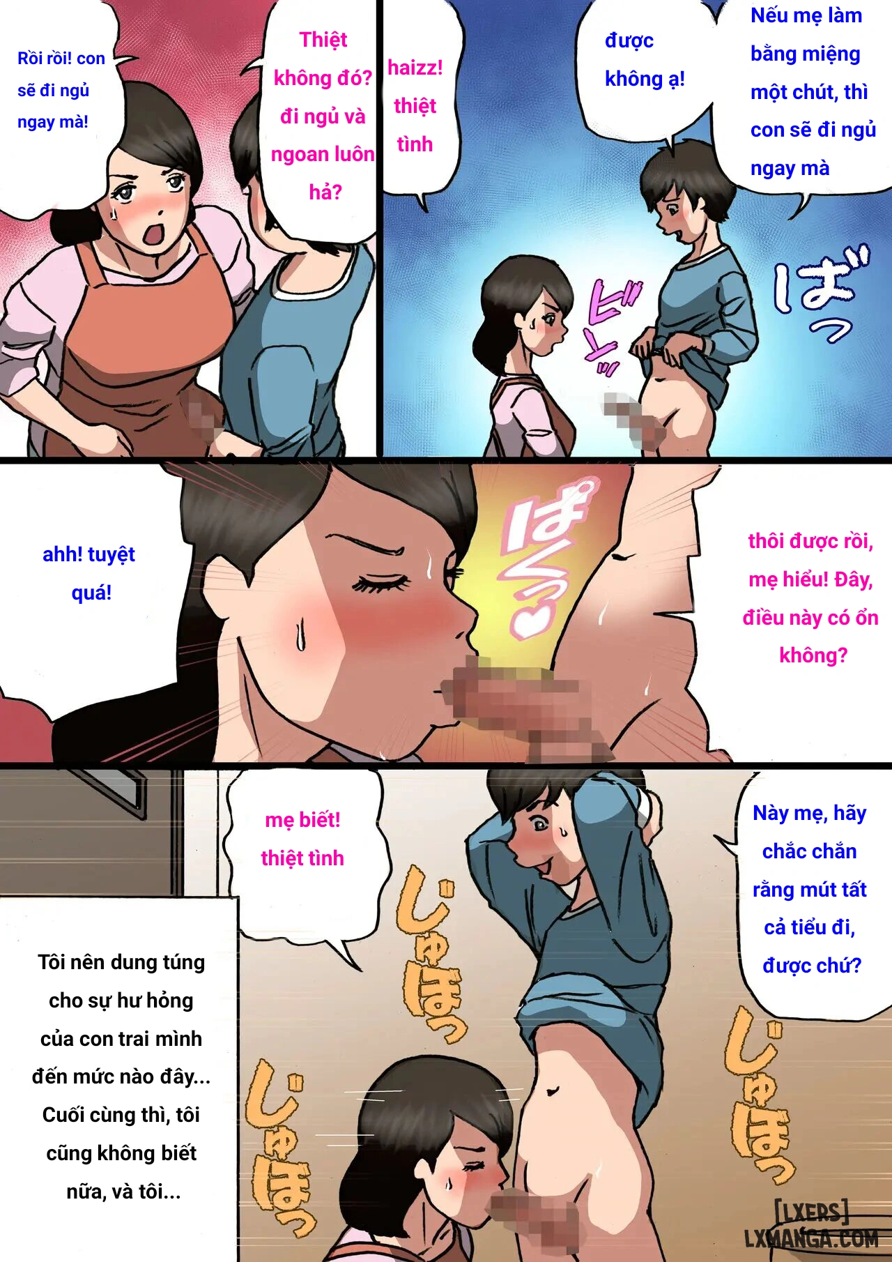 HentaiVN.net - Ảnh 12 - MOTHER WANTS TO CURE HER SON'S SPOILED BEHAVIOR - Chap 1
