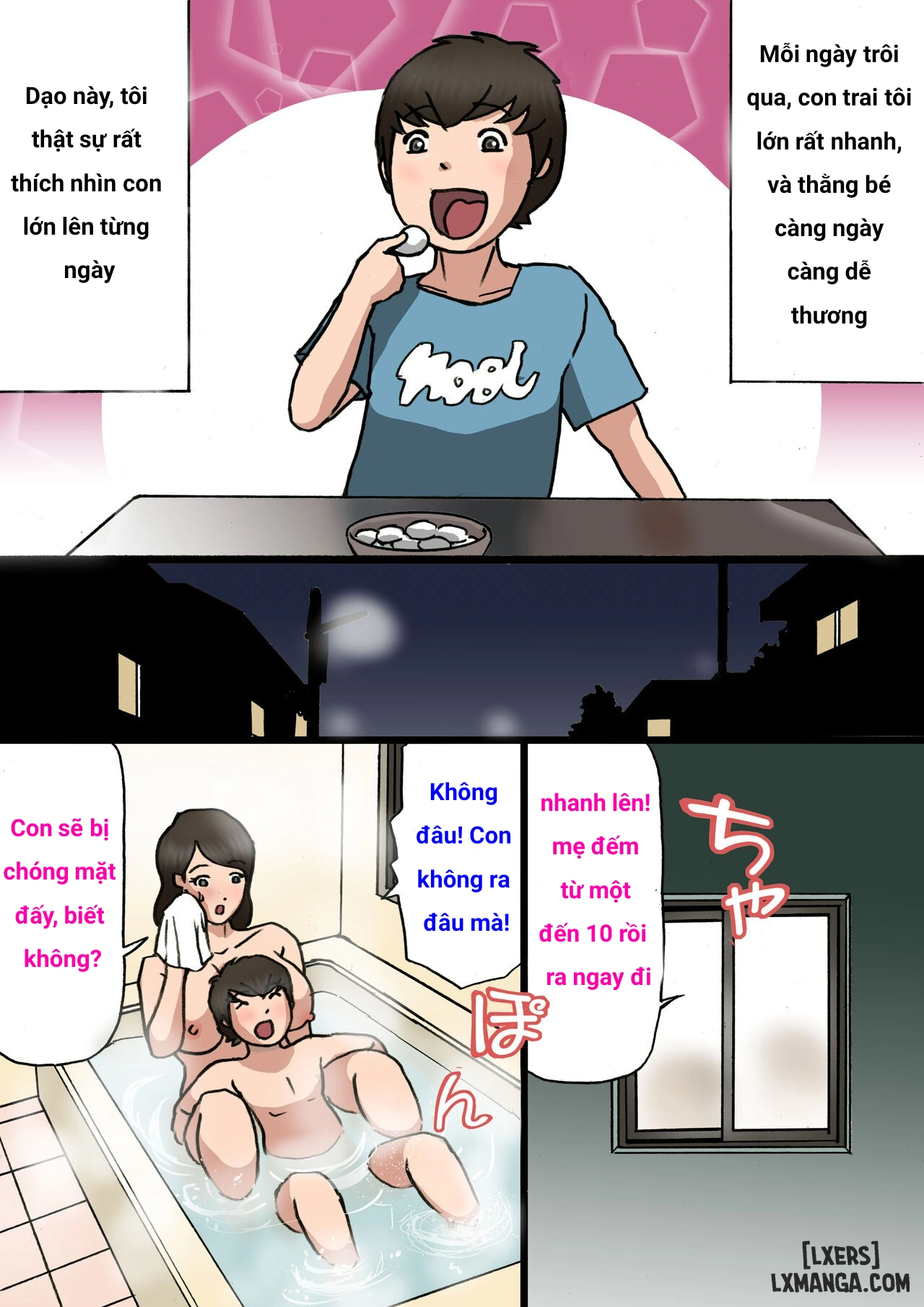 HentaiVN.net - Ảnh 20 - MOTHER WANTS TO CURE HER SON'S SPOILED BEHAVIOR - Chap 1