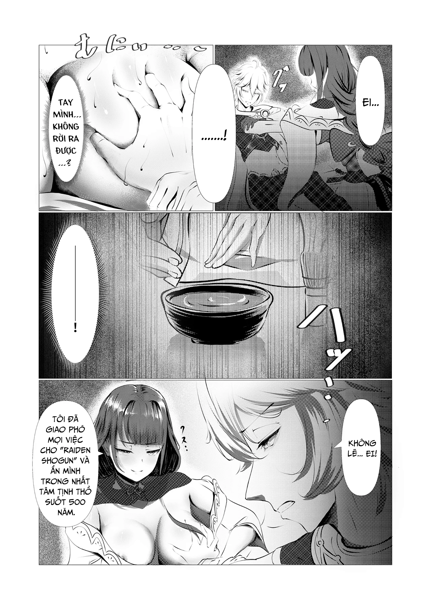 HentaiVN.net - Ảnh 13 - Mộng ảo phù du, trôi theo khoảnh khắc - Oneshot suy ngẫm