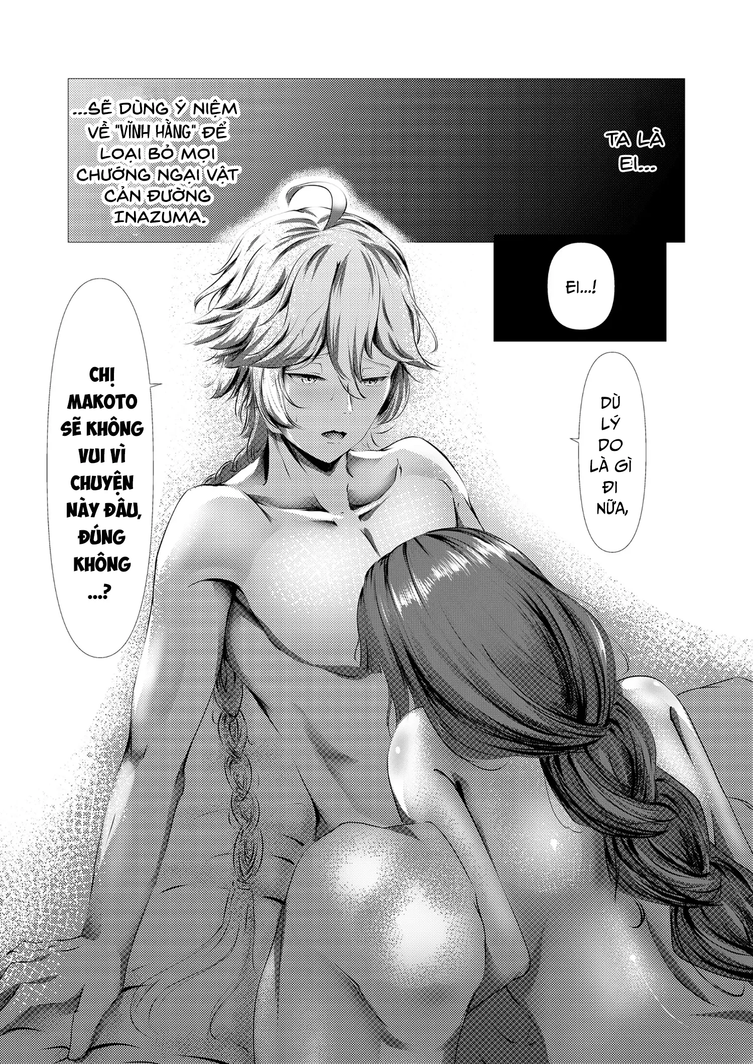 HentaiVN.net - Ảnh 21 - Mộng ảo phù du, trôi theo khoảnh khắc - Oneshot suy ngẫm