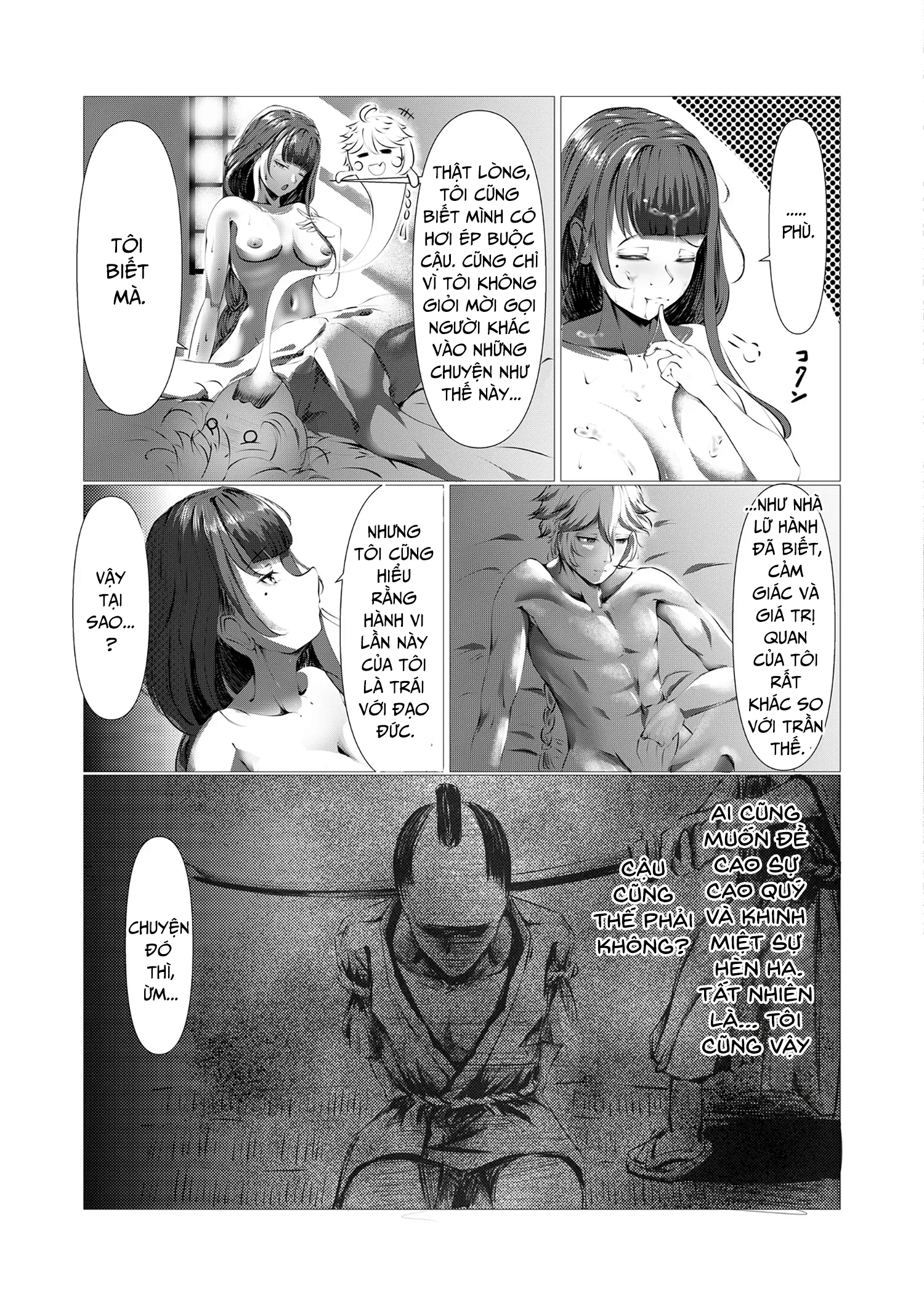 HentaiVN.net - Ảnh 24 - Mộng ảo phù du, trôi theo khoảnh khắc - Oneshot suy ngẫm