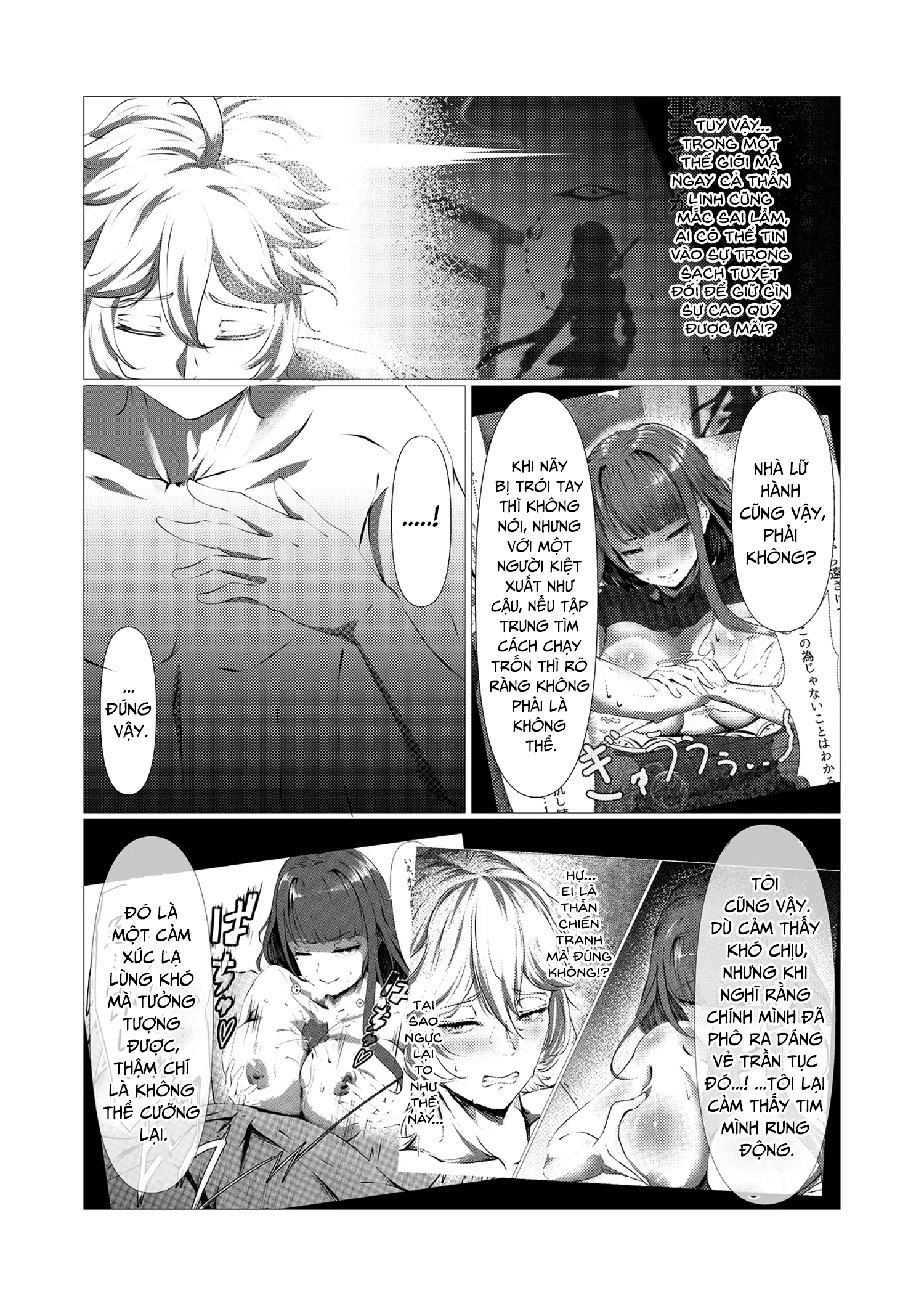 HentaiVN.net - Ảnh 25 - Mộng ảo phù du, trôi theo khoảnh khắc - Oneshot suy ngẫm