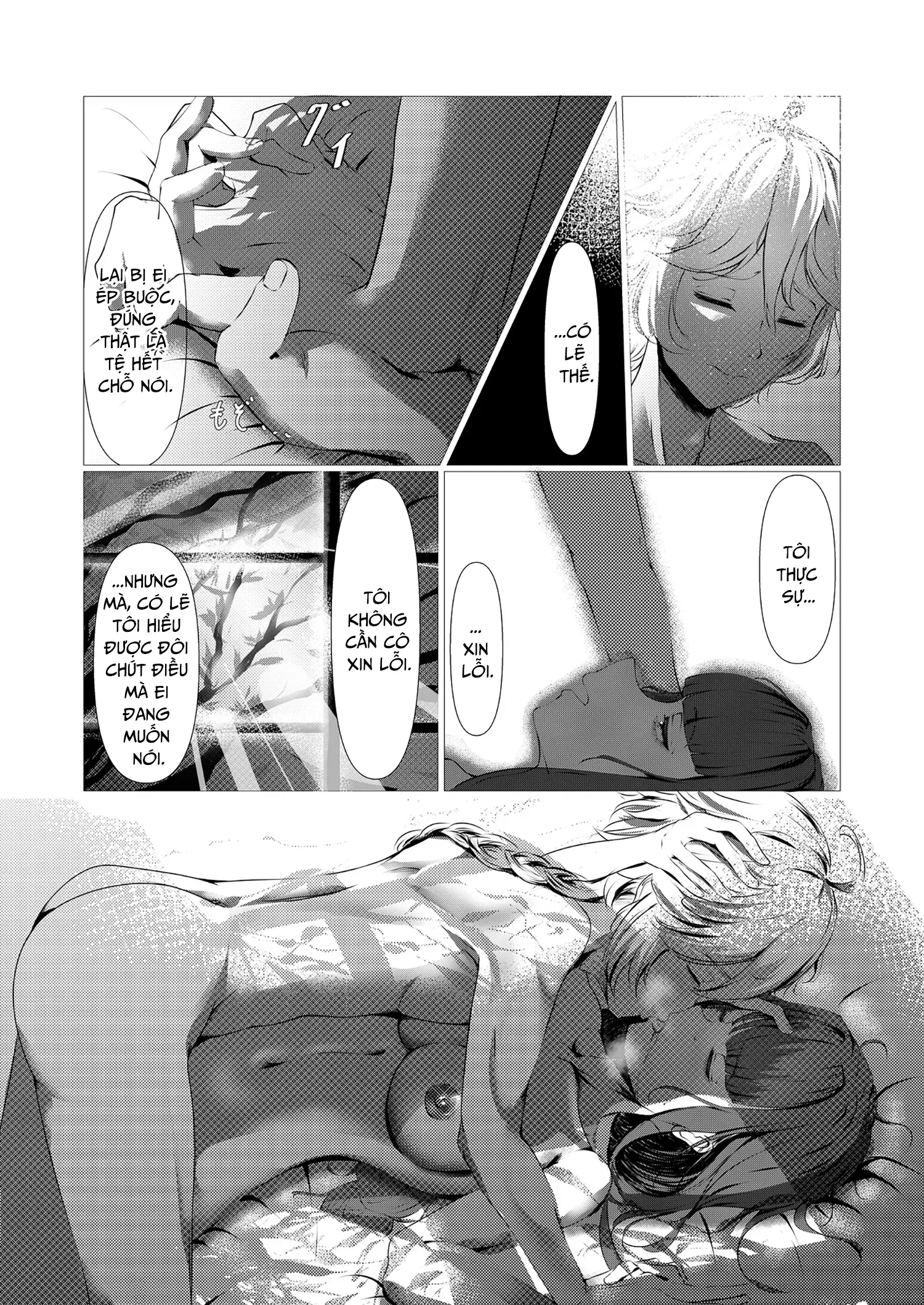 HentaiVN.net - Ảnh 29 - Mộng ảo phù du, trôi theo khoảnh khắc - Oneshot suy ngẫm