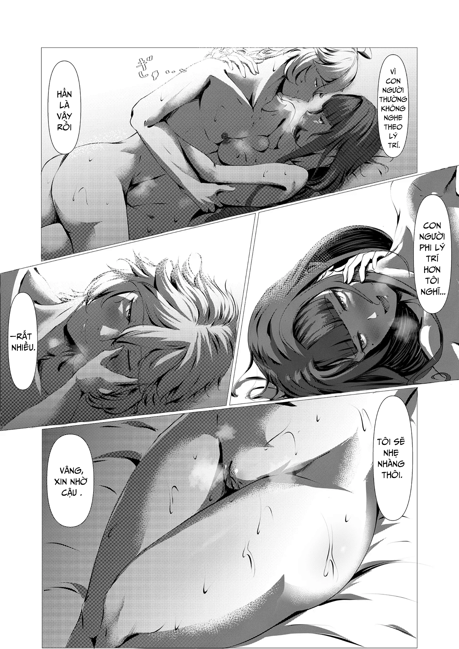HentaiVN.net - Ảnh 31 - Mộng ảo phù du, trôi theo khoảnh khắc - Oneshot suy ngẫm