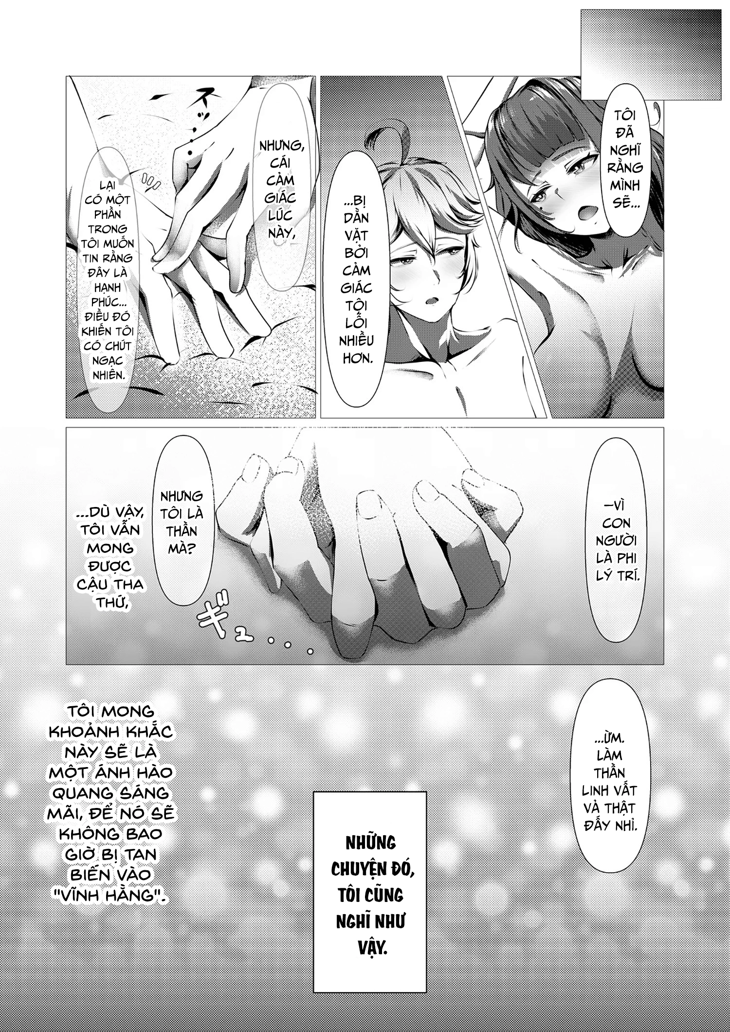 HentaiVN.net - Ảnh 41 - Mộng ảo phù du, trôi theo khoảnh khắc - Oneshot suy ngẫm