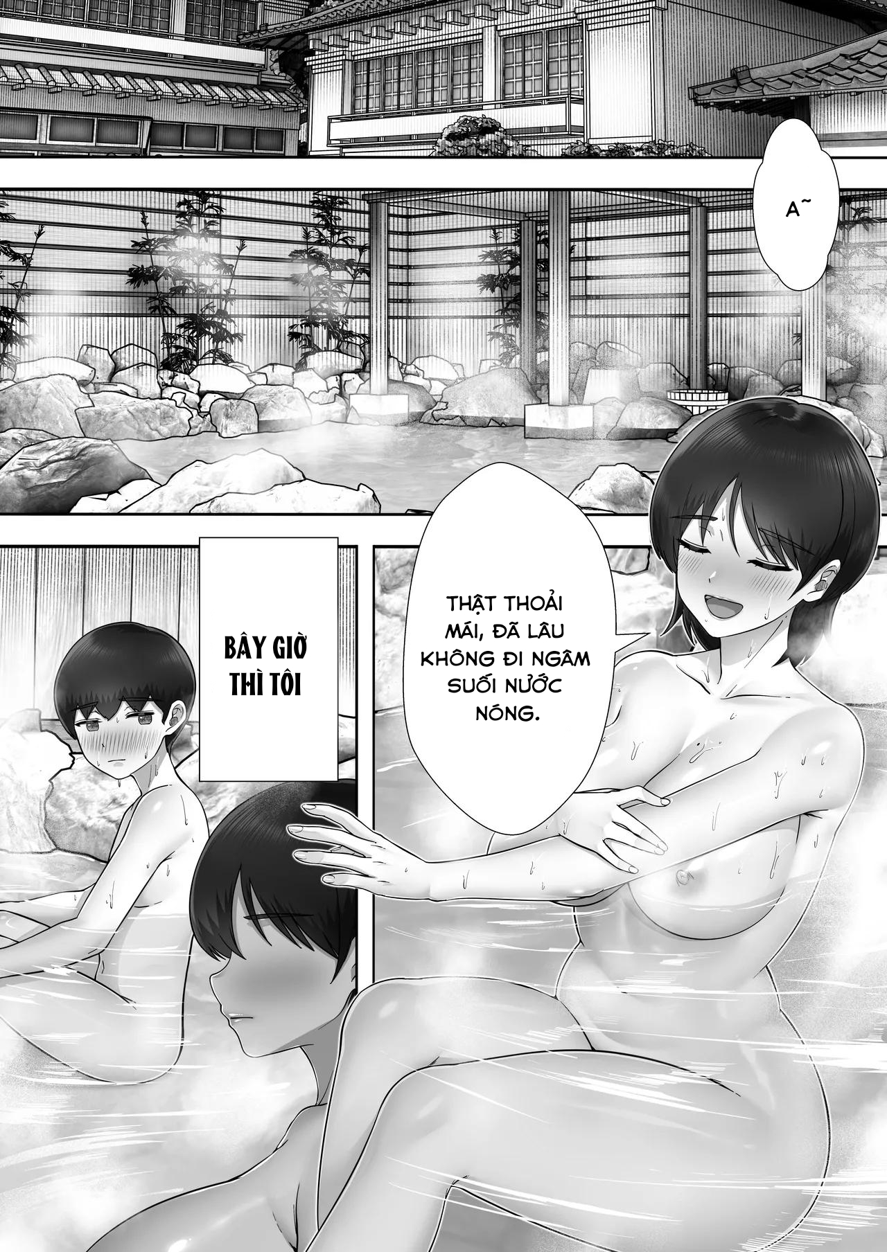 HentaiVN.net - Ảnh 3 - Daisuki Kaa-chan to Onsen Haramase Ryokou - Oneshot