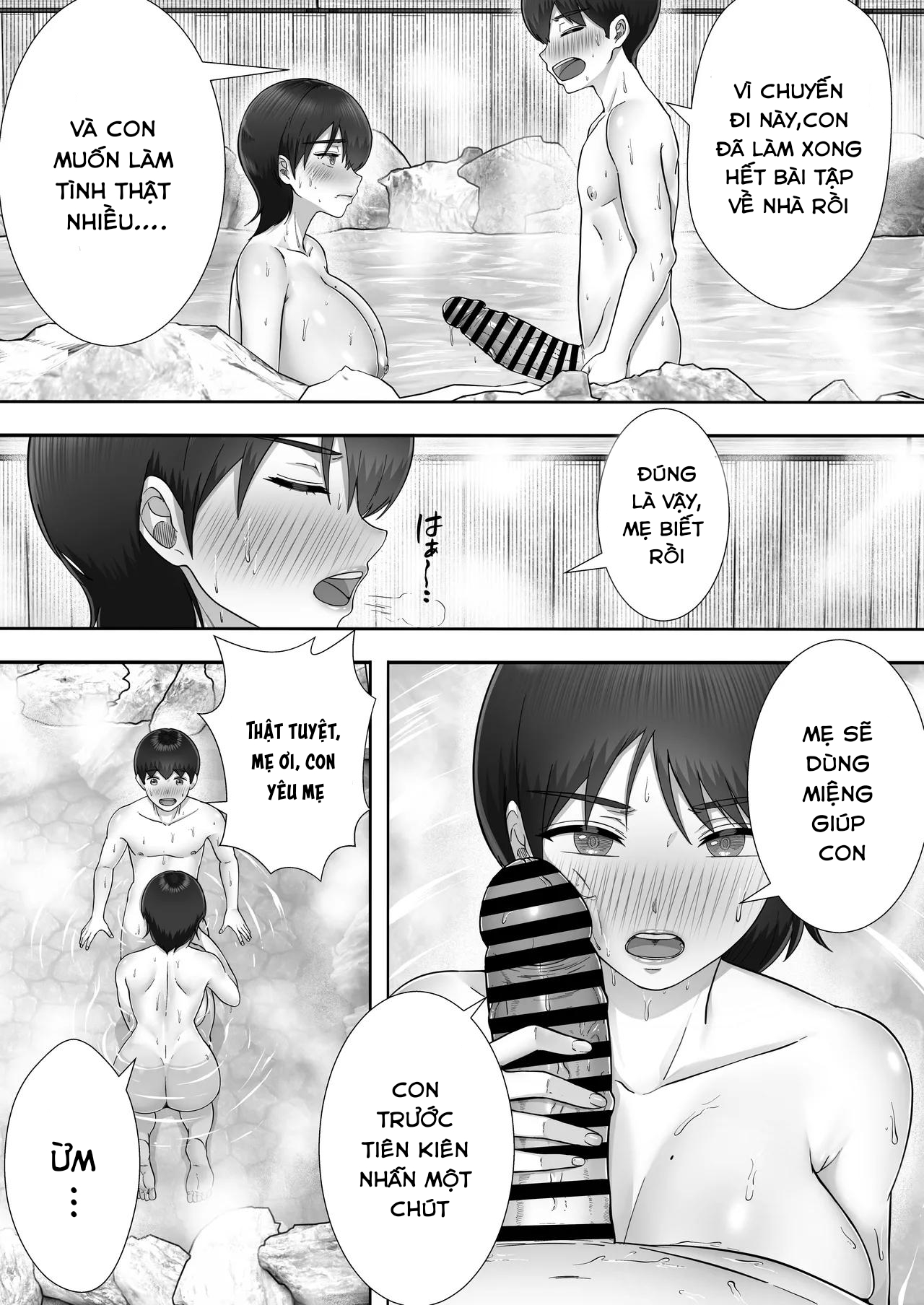 HentaiVN.net - Ảnh 7 - Daisuki Kaa-chan to Onsen Haramase Ryokou - Oneshot
