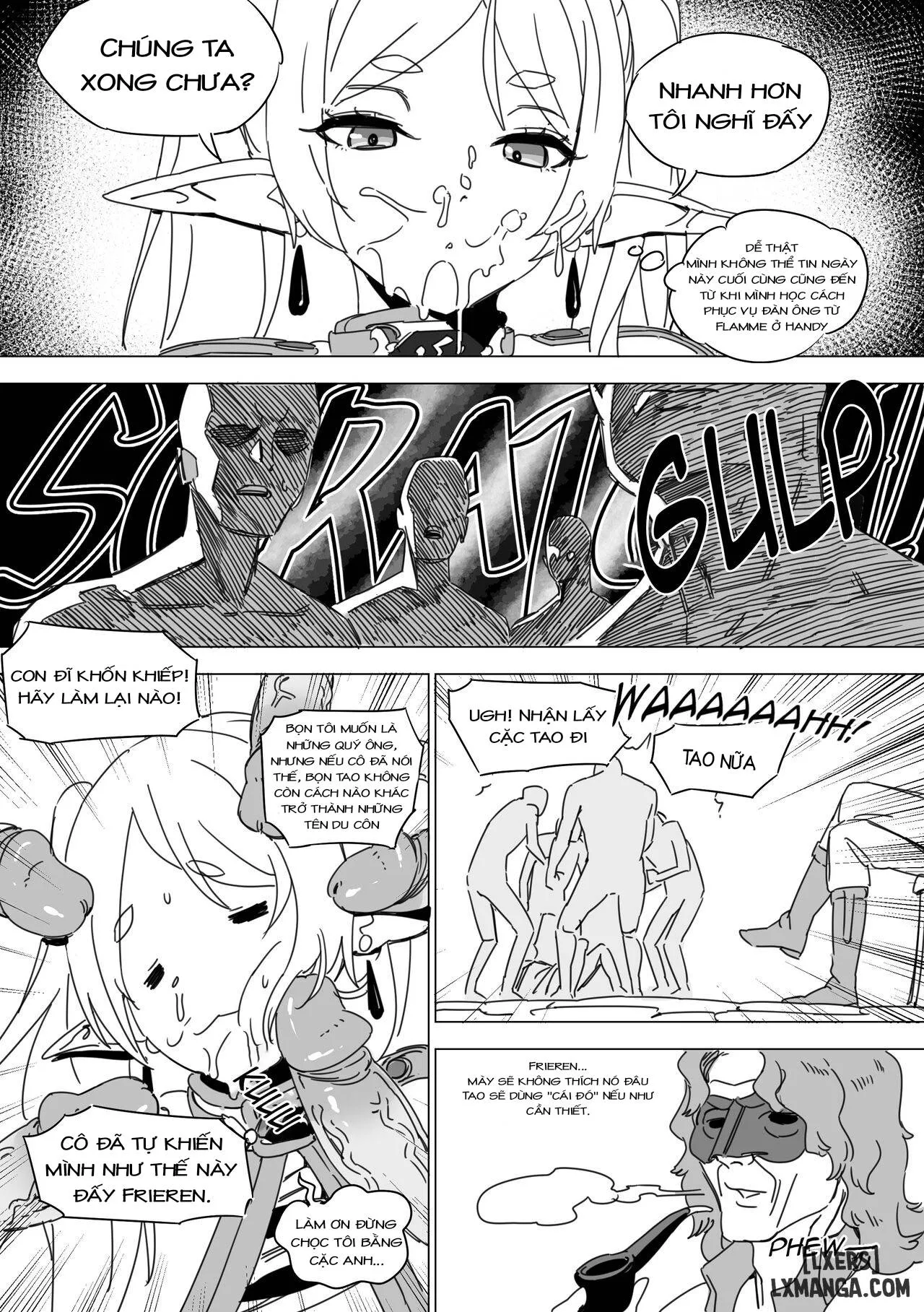 HentaiVN.net - Ảnh 14 - Defeated Frieren - Chương 1
