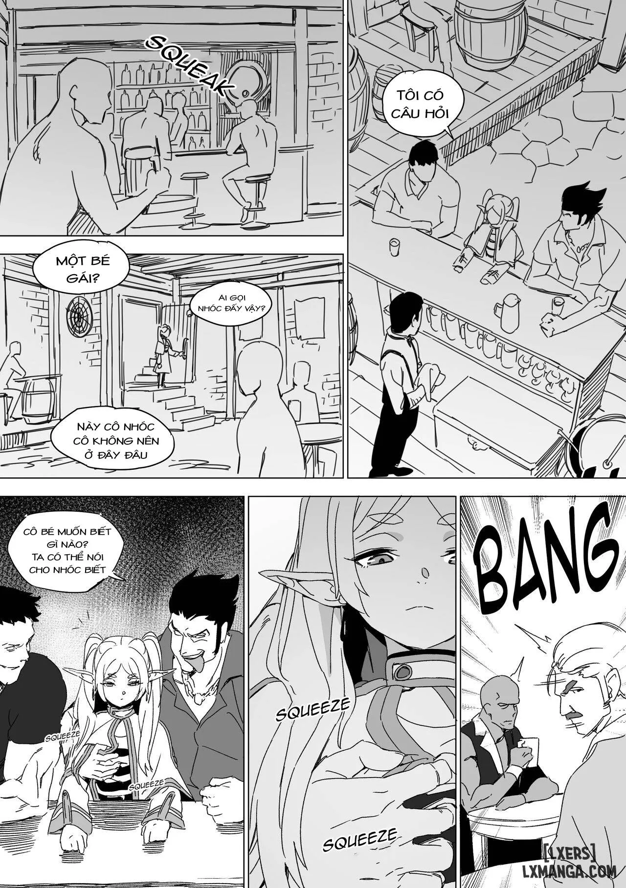 HentaiVN.net - Ảnh 4 - Defeated Frieren - Chương 1