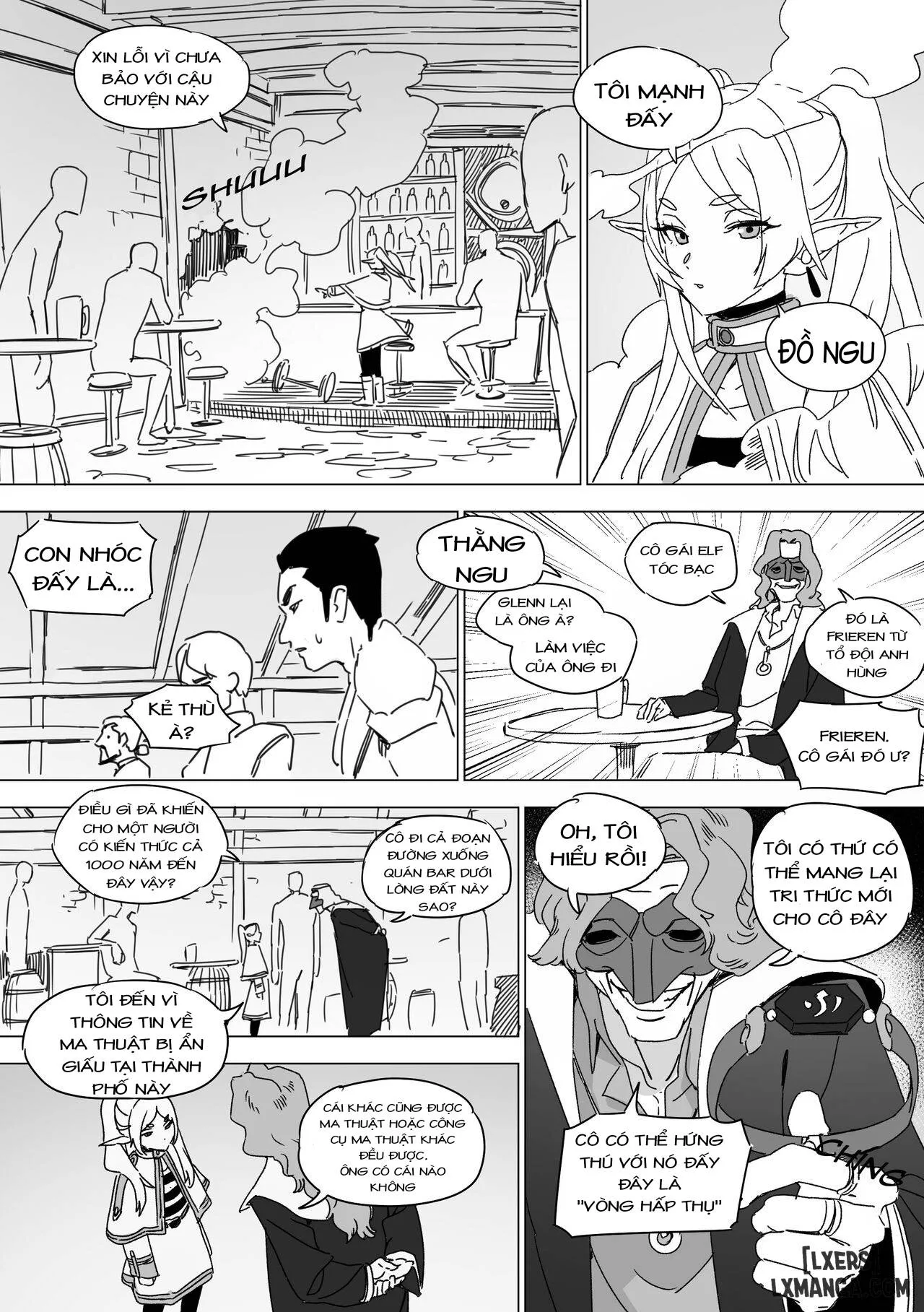 HentaiVN.net - Ảnh 5 - Defeated Frieren - Chương 1