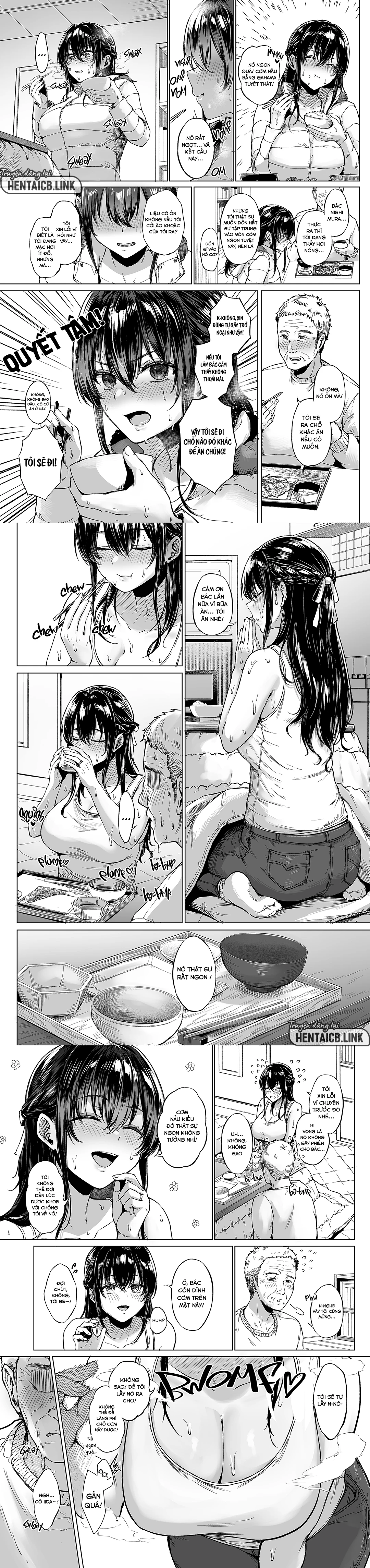 HentaiVN.net - Ảnh 5 - Yukiguni no Younetsu - Hirusagari no Muboubi Hitozuma wo daku - Oneshot