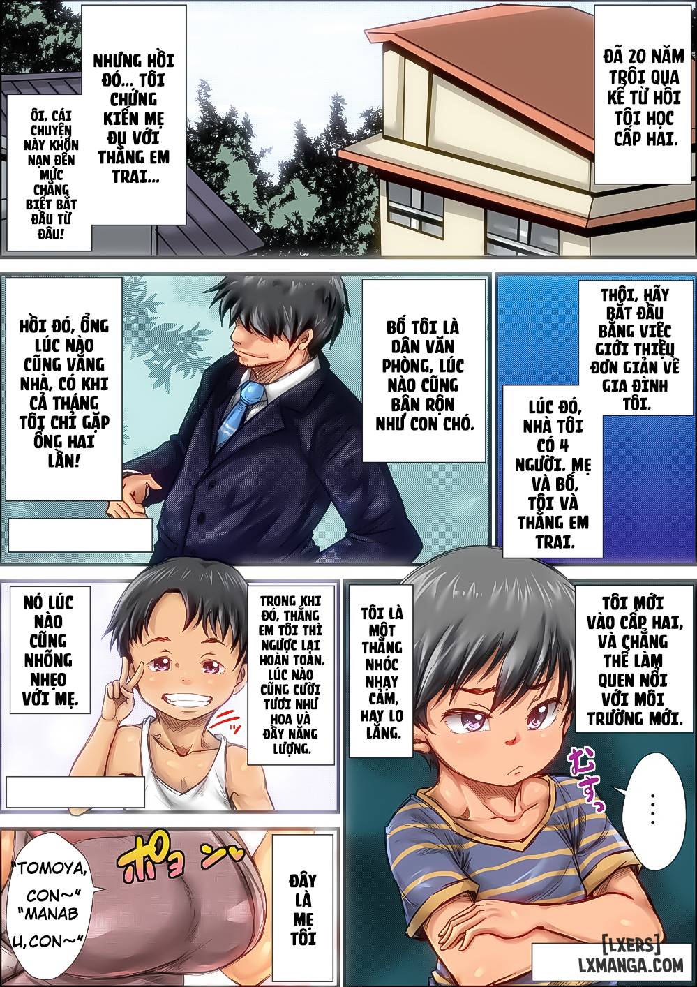 HentaiVN.net - Ảnh 3 - Choushi Koita Boku no Otouto ga Jitsu no Hahaoya o Okashite ita Toki no Hanashi - Oneshot
