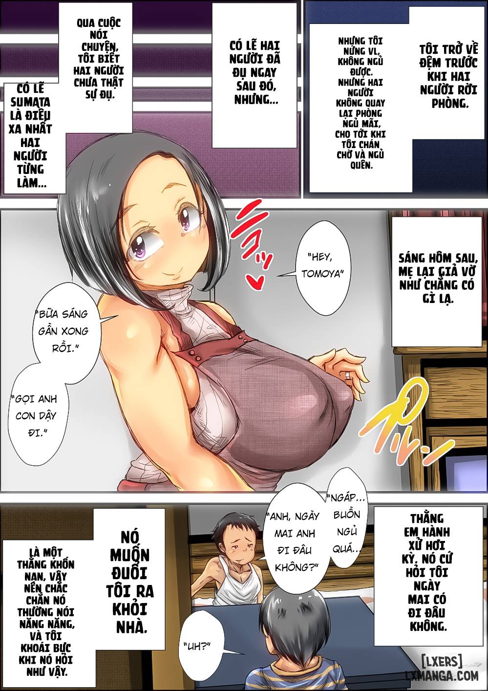 HentaiVN.net - Ảnh 38 - Choushi Koita Boku no Otouto ga Jitsu no Hahaoya o Okashite ita Toki no Hanashi - Oneshot
