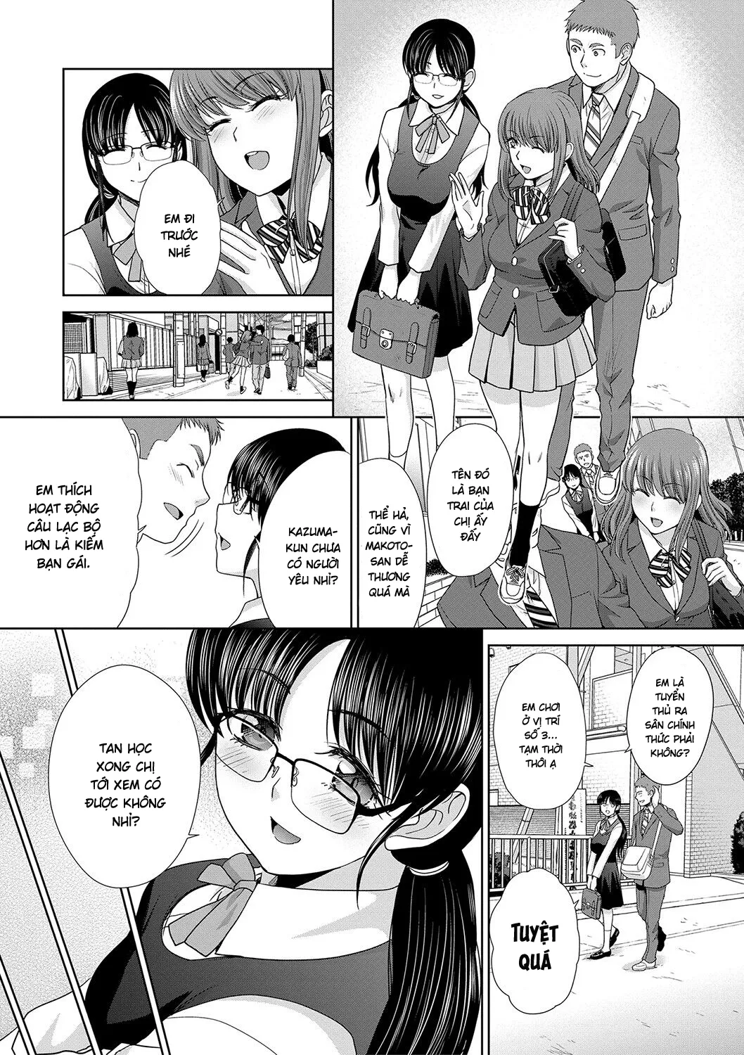HentaiVN.net - Ảnh 9 - Chị gái tôi [あねぞくせい, Ane Zokusei] - Chap 1