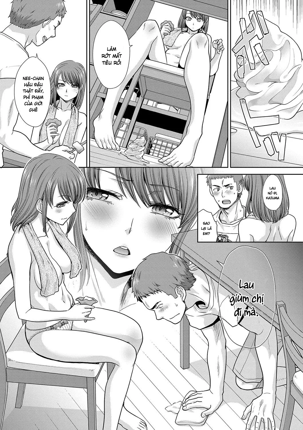 HentaiVN.net - Ảnh 6 - Chị gái tôi [あねぞくせい, Ane Zokusei] - Chap 4