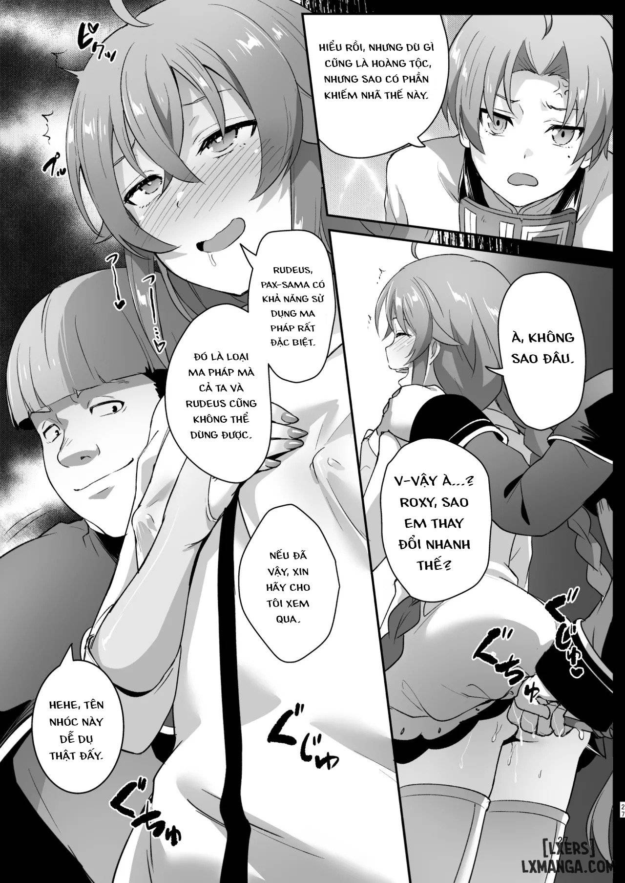 HentaiVN.net - Ảnh 25 - Mất Roxy, tôi mất luôn 2 hòn zai - Oneshot