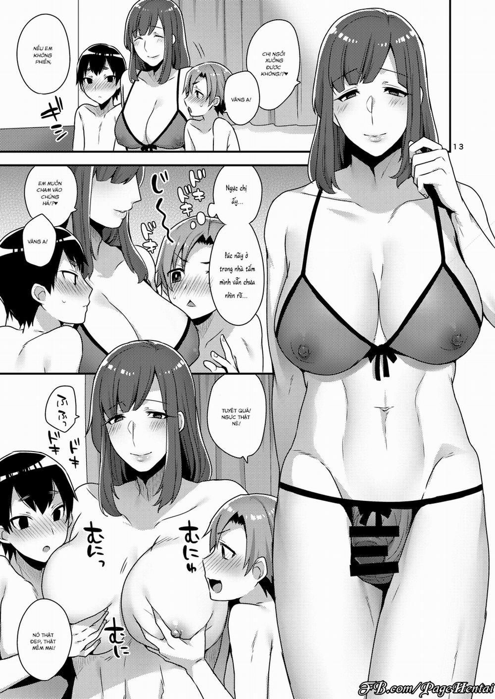 HentaiVN.net - Ảnh 14 - Chị vú nuôi [Milk Sister] - Chap 1