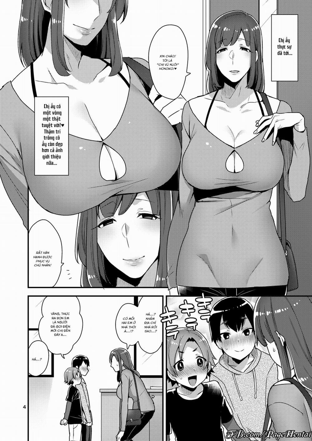 HentaiVN.net - Ảnh 5 - Chị vú nuôi [Milk Sister] - Chap 1