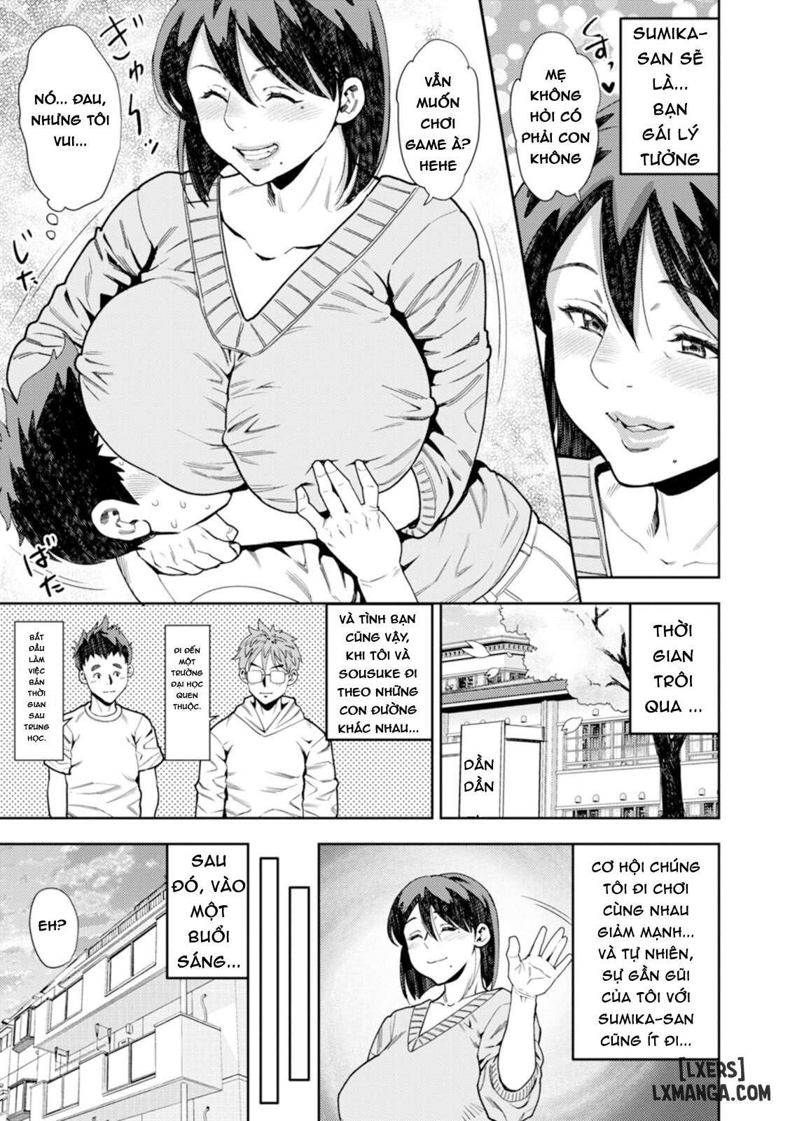HentaiVN.net - Ảnh 3 - Shinyuu no Haha wa Boku no Iinari - Chapter 1 (có ai biết cách để pts chạy trên gpu ko)