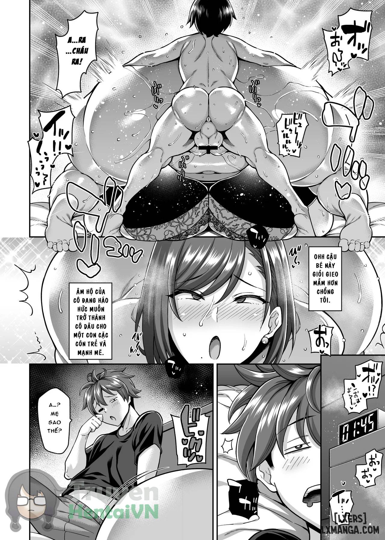 HentaiVN.net - Ảnh 30 - Tomodachi no Mama to Hame Makuru Boku - Oneshot