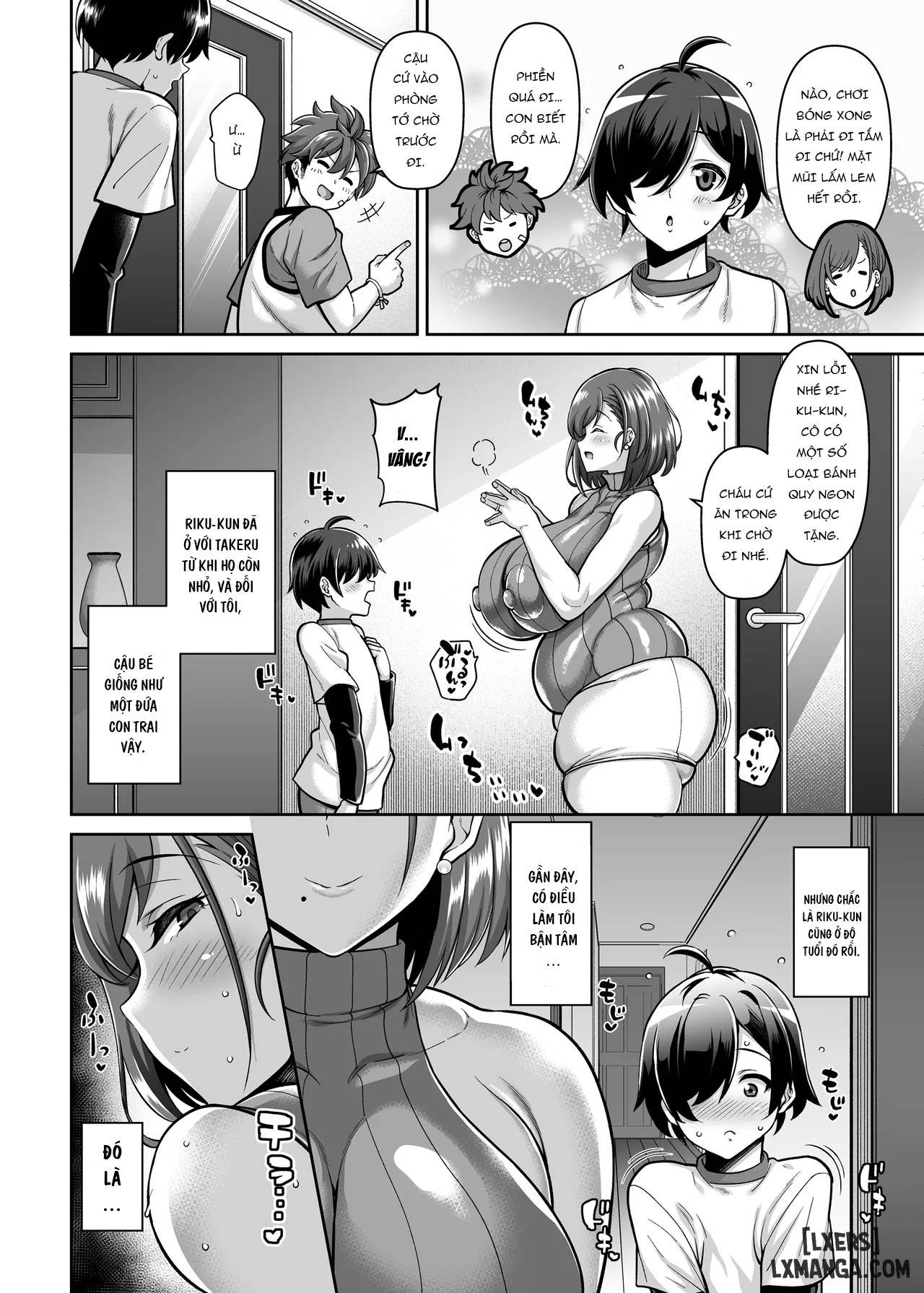 HentaiVN.net - Ảnh 4 - Tomodachi no Mama to Hame Makuru Boku - Oneshot