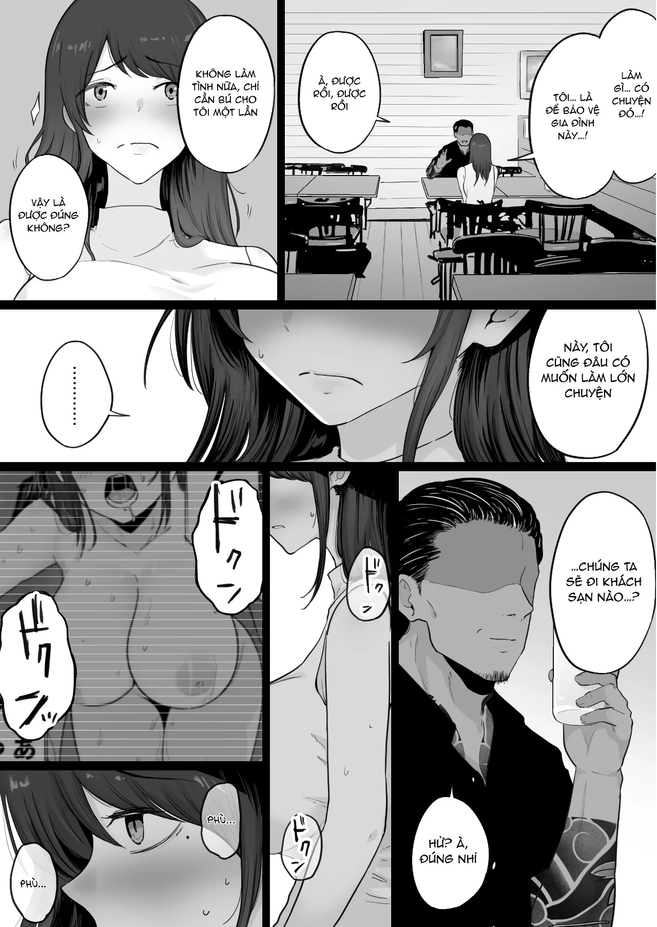 HentaiVN.net - Ảnh 15 - Houkai Kazoku 0-Hahaoya ga Yakuza to no Sex ni Hamatta Hanashi - Oneshot