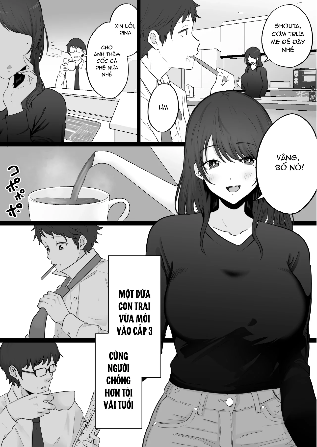 HentaiVN.net - Ảnh 4 - Houkai Kazoku 0-Hahaoya ga Yakuza to no Sex ni Hamatta Hanashi - Oneshot