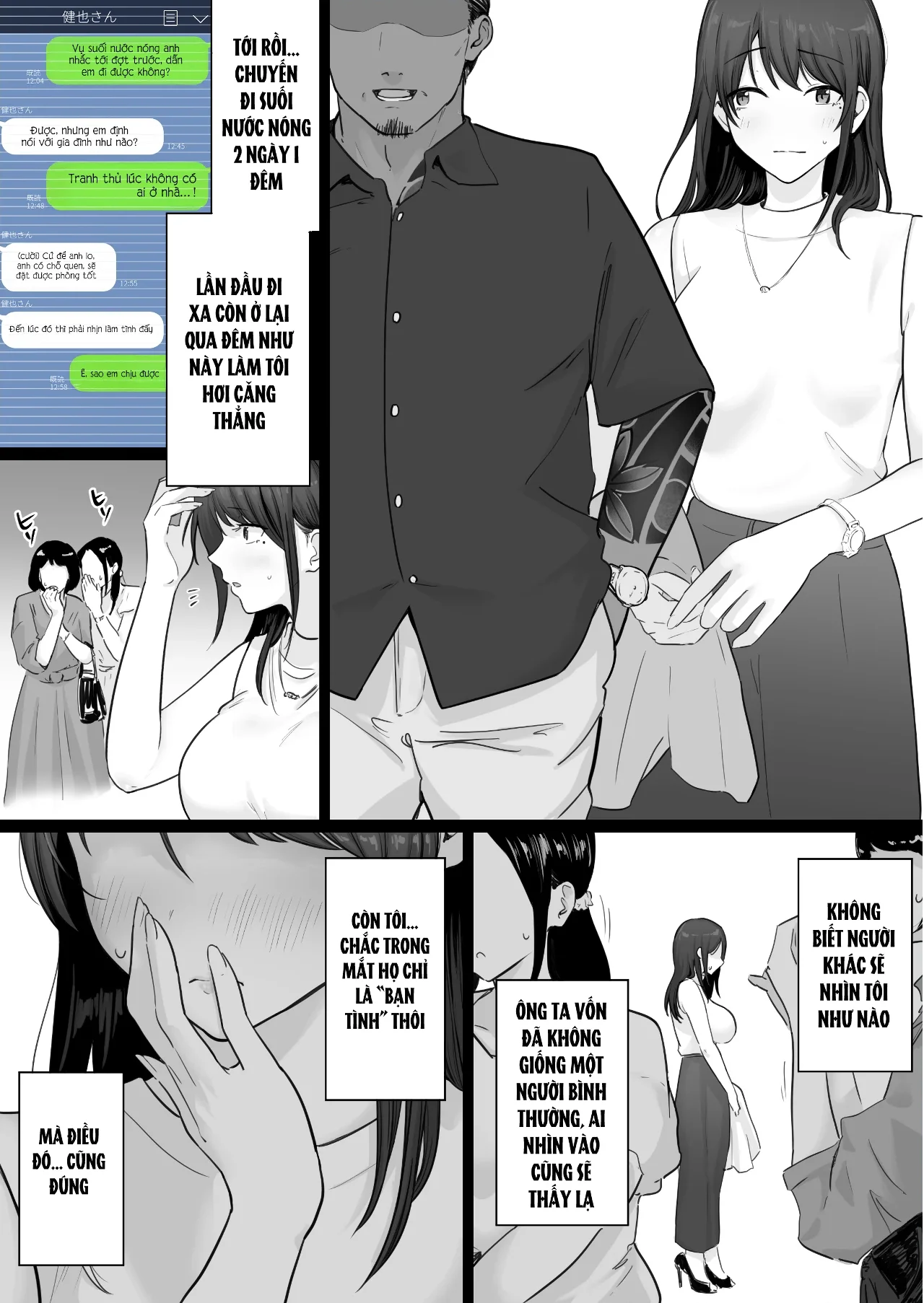 HentaiVN.net - Ảnh 52 - Houkai Kazoku 0-Hahaoya ga Yakuza to no Sex ni Hamatta Hanashi - Oneshot