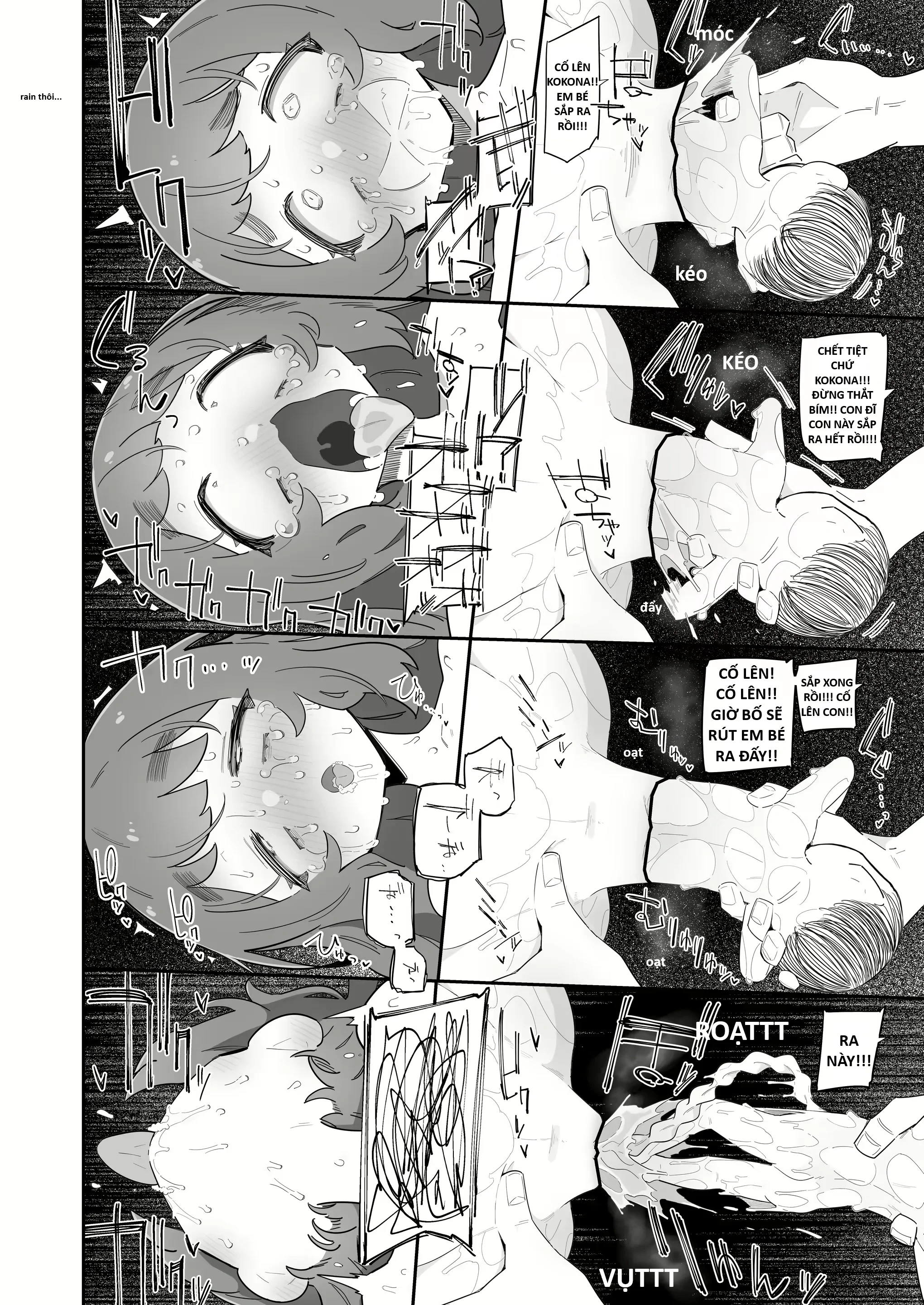 HentaiVN.net - Ảnh 24 - Nay mình tập đẻ em cho baba nhe~ - Một bắn duy nhất