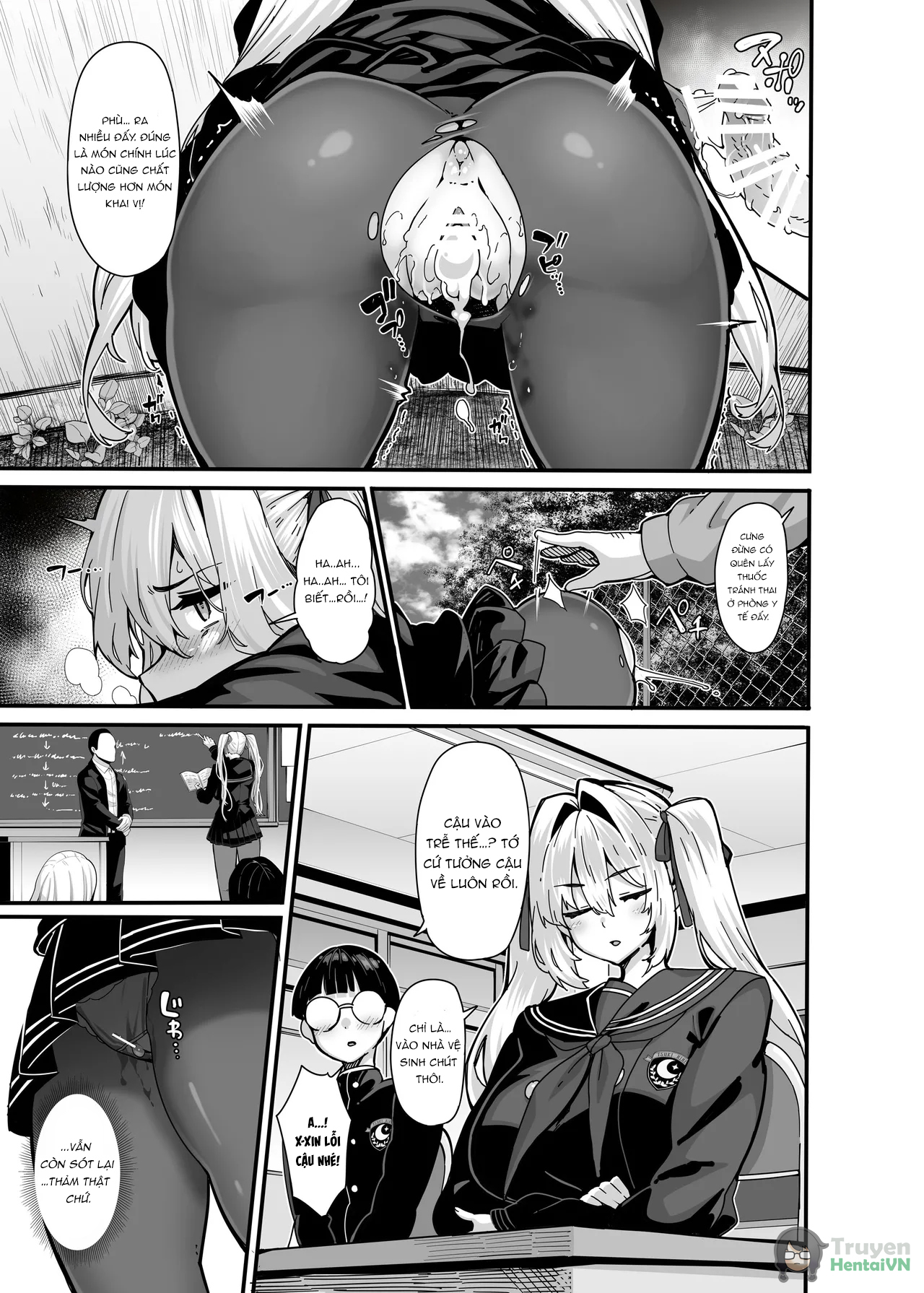 HentaiVN.net - Ảnh 11 - Shiroyama Karin no Shidou Seido - Oneshot