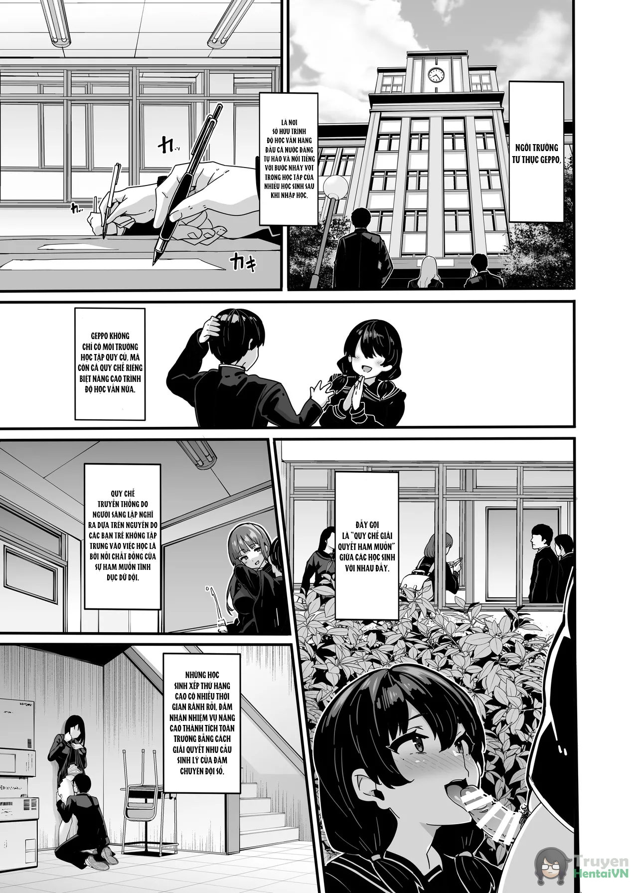 HentaiVN.net - Ảnh 3 - Shiroyama Karin no Shidou Seido - Oneshot