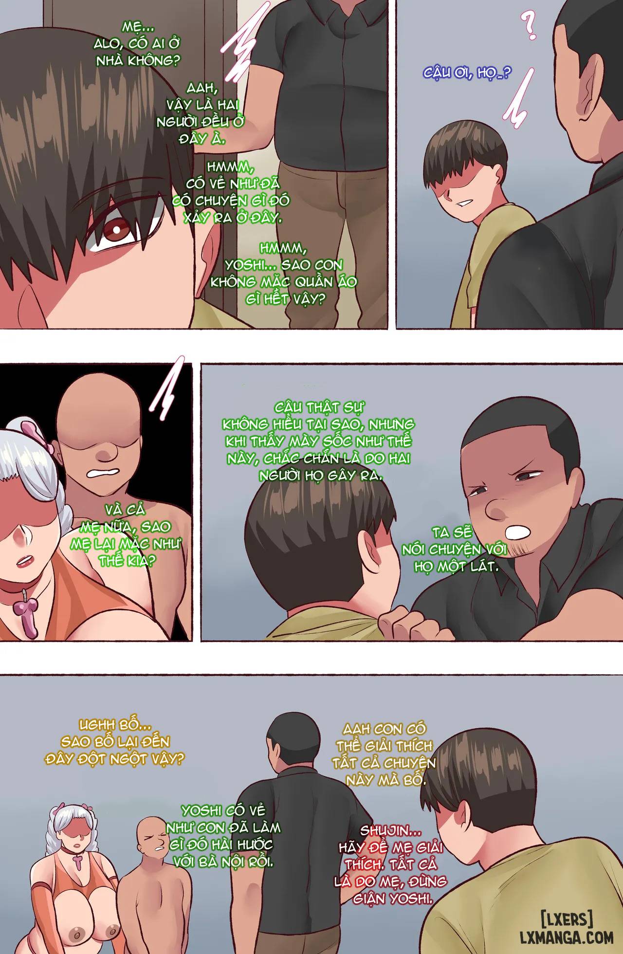 HentaiVN.net - Ảnh 22 - Don't steal my grandma 4 + 5 - Phần 4
