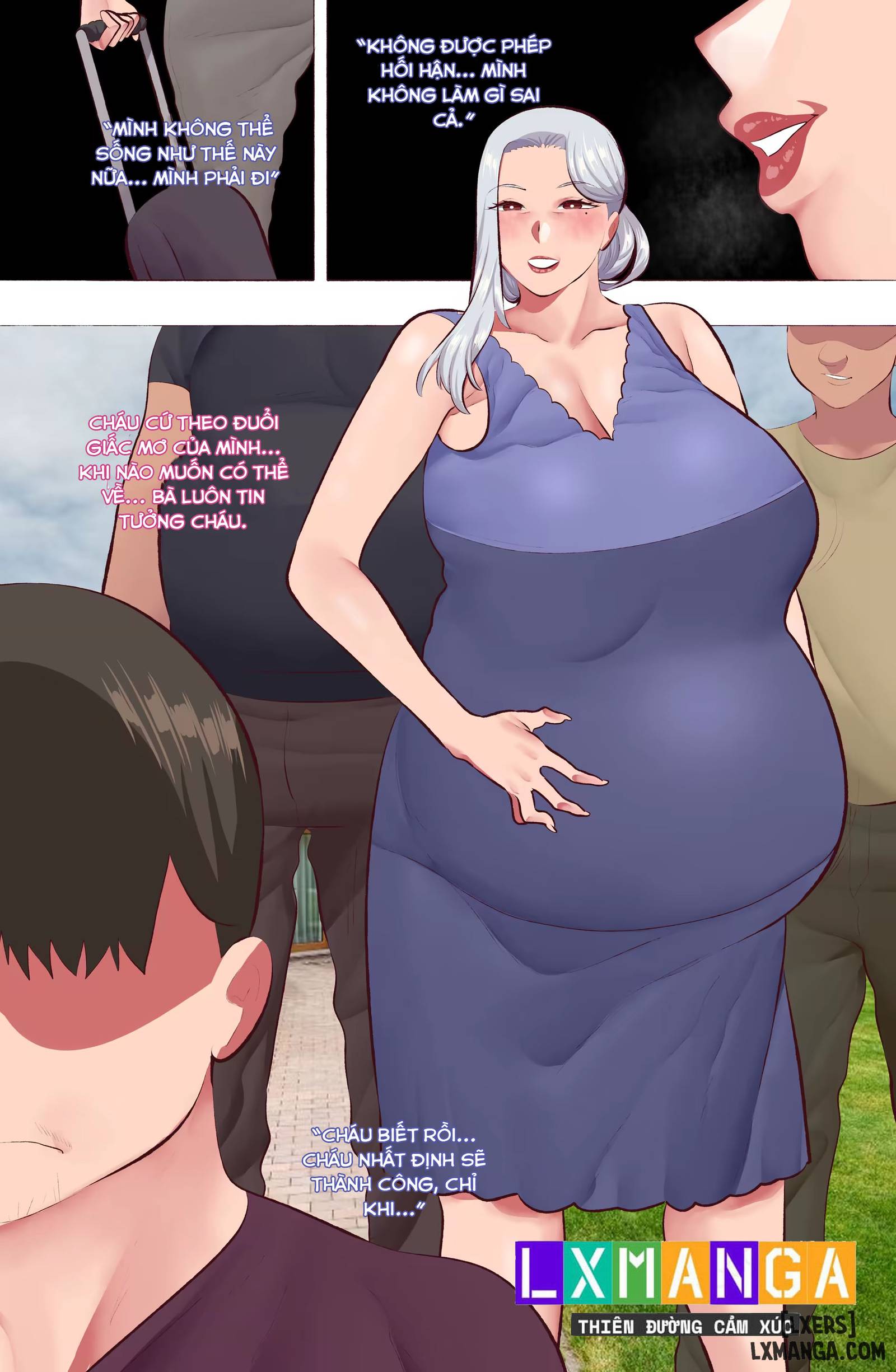 HentaiVN.net - Ảnh 23 - Don't steal my grandma 4 + 5 - Phần 5