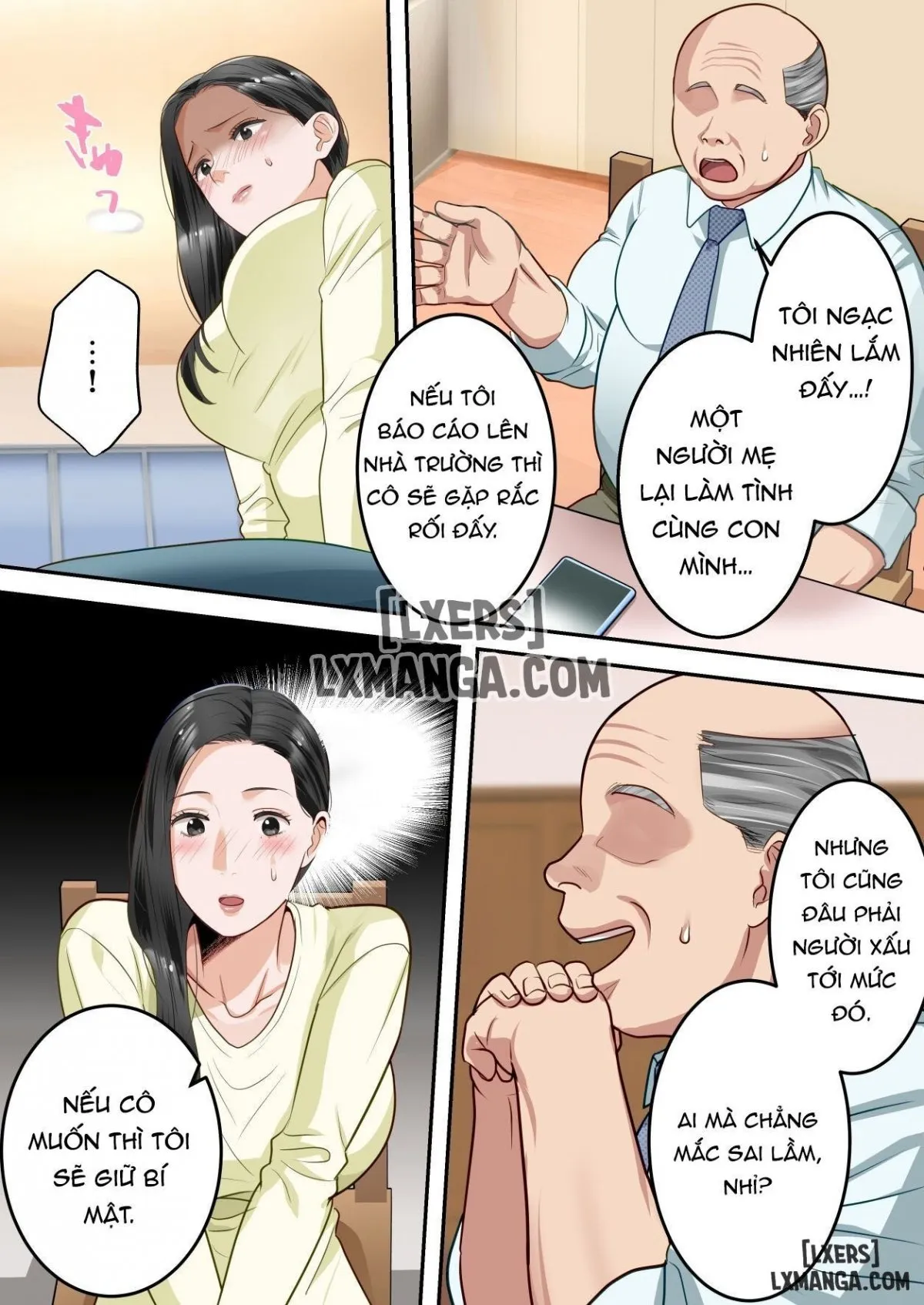 HentaiVN.net - Ảnh 25 - My Beloved Mother Was Taken By My Homeroom Teacher [Boku no Daisuki na Okaa-san o Tannin no Sensei ni Toraremashita] - Oneshot