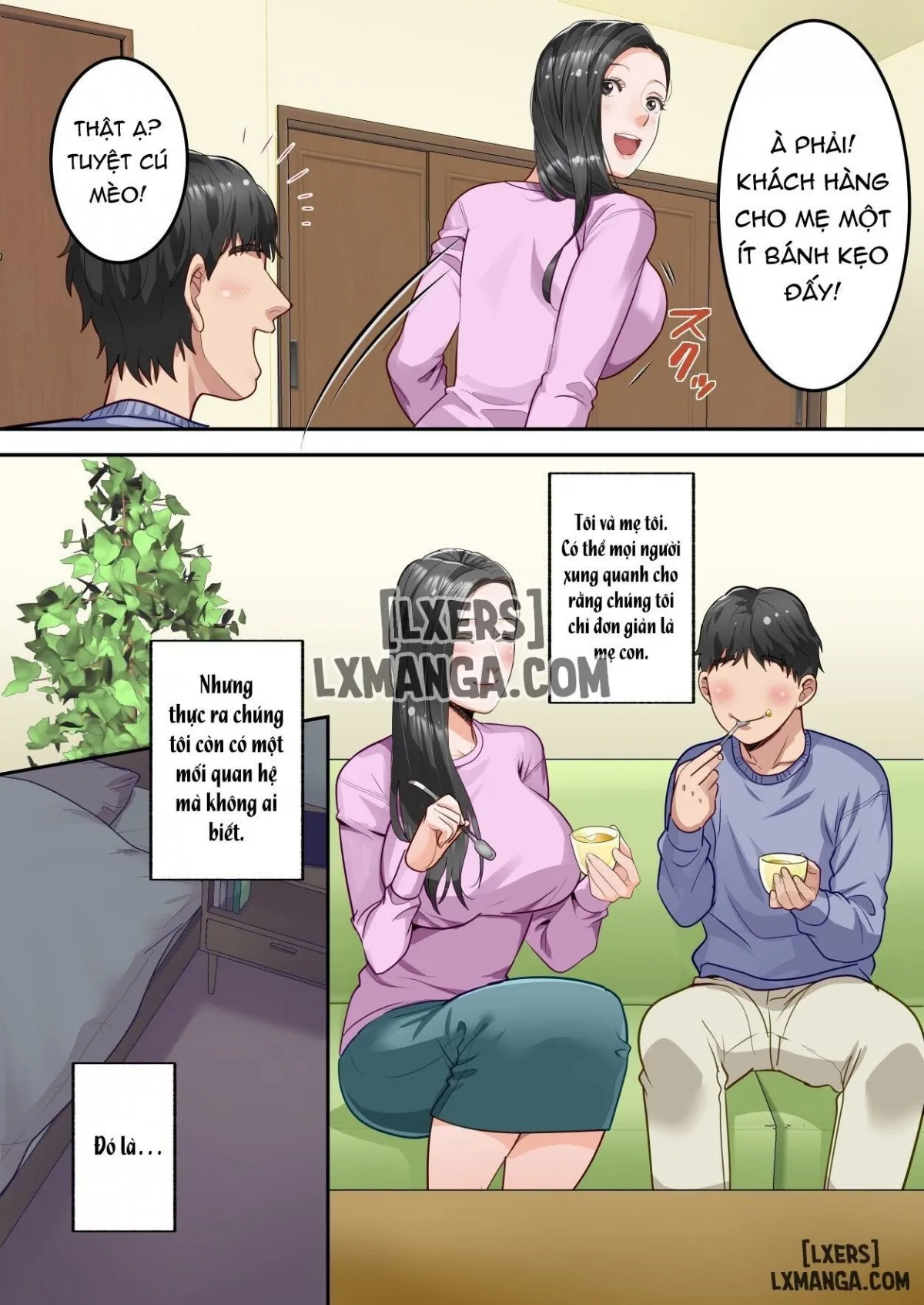 HentaiVN.net - Ảnh 4 - My Beloved Mother Was Taken By My Homeroom Teacher [Boku no Daisuki na Okaa-san o Tannin no Sensei ni Toraremashita] - Oneshot