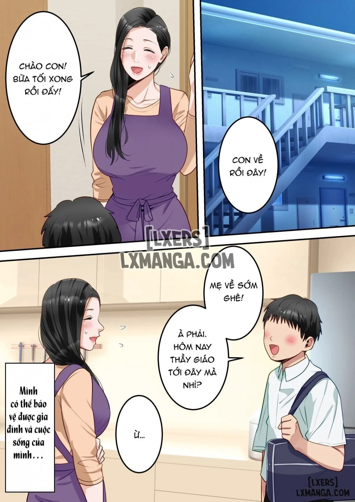 HentaiVN.net - Ảnh 43 - My Beloved Mother Was Taken By My Homeroom Teacher [Boku no Daisuki na Okaa-san o Tannin no Sensei ni Toraremashita] - Oneshot