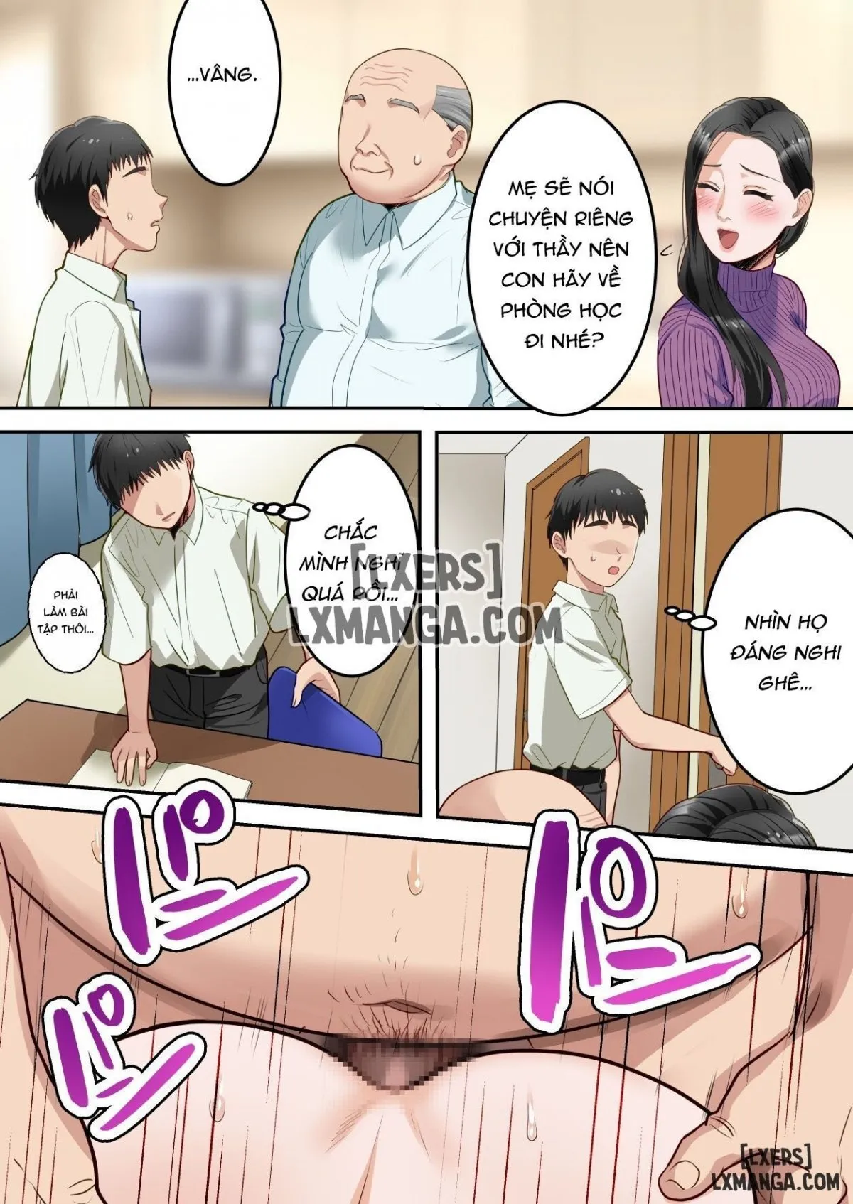HentaiVN.net - Ảnh 47 - My Beloved Mother Was Taken By My Homeroom Teacher [Boku no Daisuki na Okaa-san o Tannin no Sensei ni Toraremashita] - Oneshot