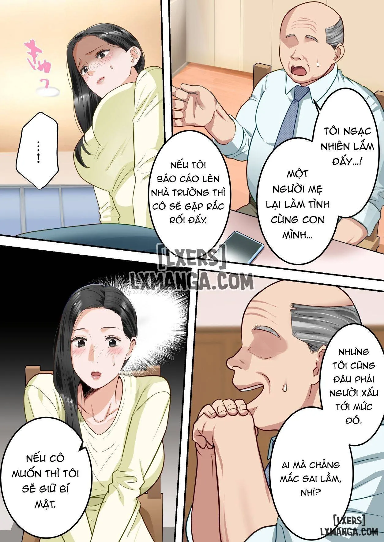 HentaiVN.net - Ảnh 27 - My Beloved Mother Was Taken By My Homeroom Teacher [Boku no Daisuki na Okaa-san o Tannin no Sensei ni Toraremashita] - Chapter 1
