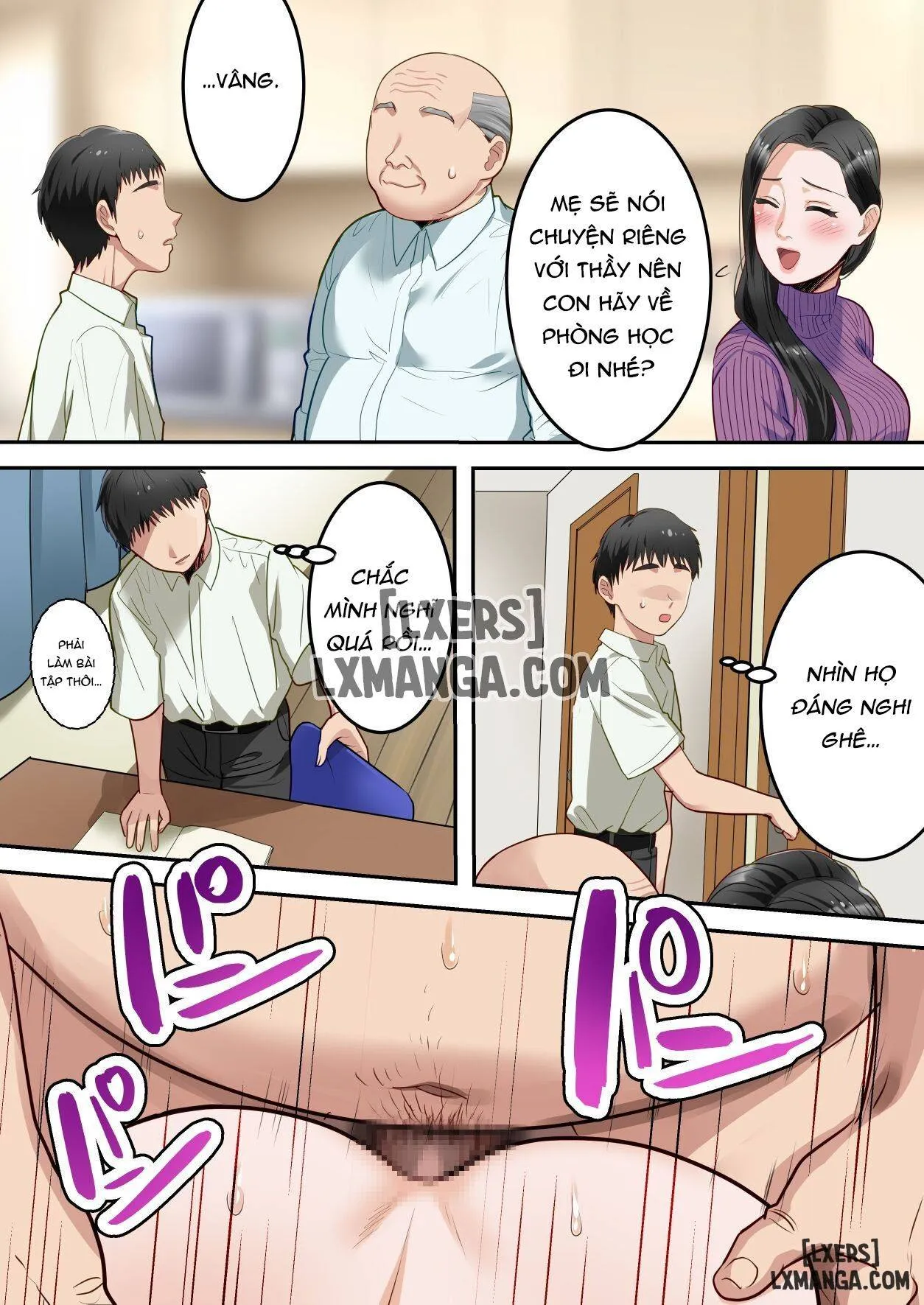 HentaiVN.net - Ảnh 49 - My Beloved Mother Was Taken By My Homeroom Teacher [Boku no Daisuki na Okaa-san o Tannin no Sensei ni Toraremashita] - Chapter 1