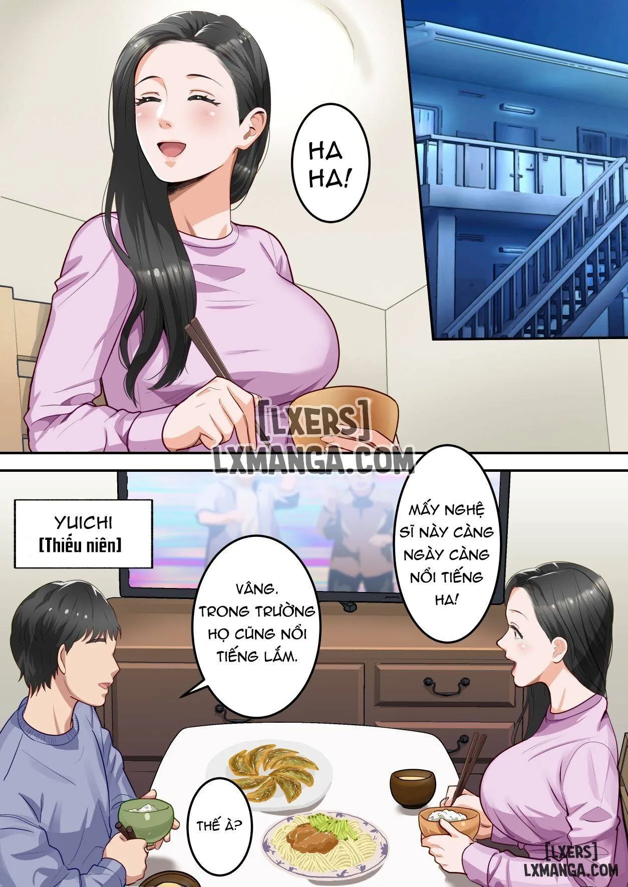 HentaiVN.net - Ảnh 5 - My Beloved Mother Was Taken By My Homeroom Teacher [Boku no Daisuki na Okaa-san o Tannin no Sensei ni Toraremashita] - Chapter 1