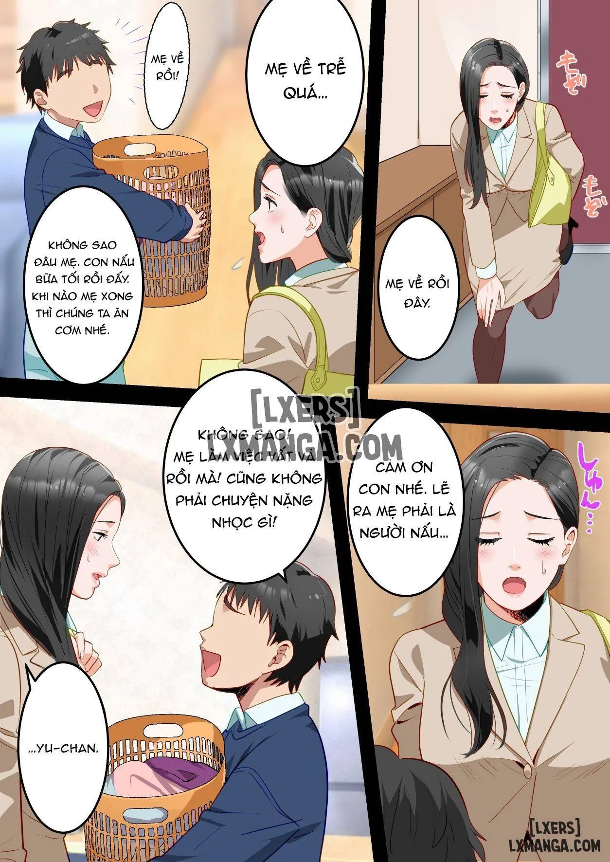 HentaiVN.net - Ảnh 8 - My Beloved Mother Was Taken By My Homeroom Teacher [Boku no Daisuki na Okaa-san o Tannin no Sensei ni Toraremashita] - Chapter 1