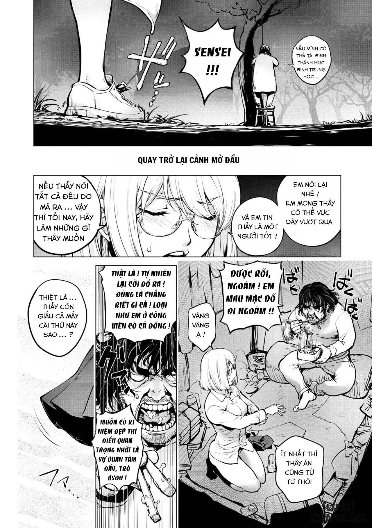 HentaiVN.net - Ảnh 10 - Kaya-nee to Homeless Sensei - Chap 1