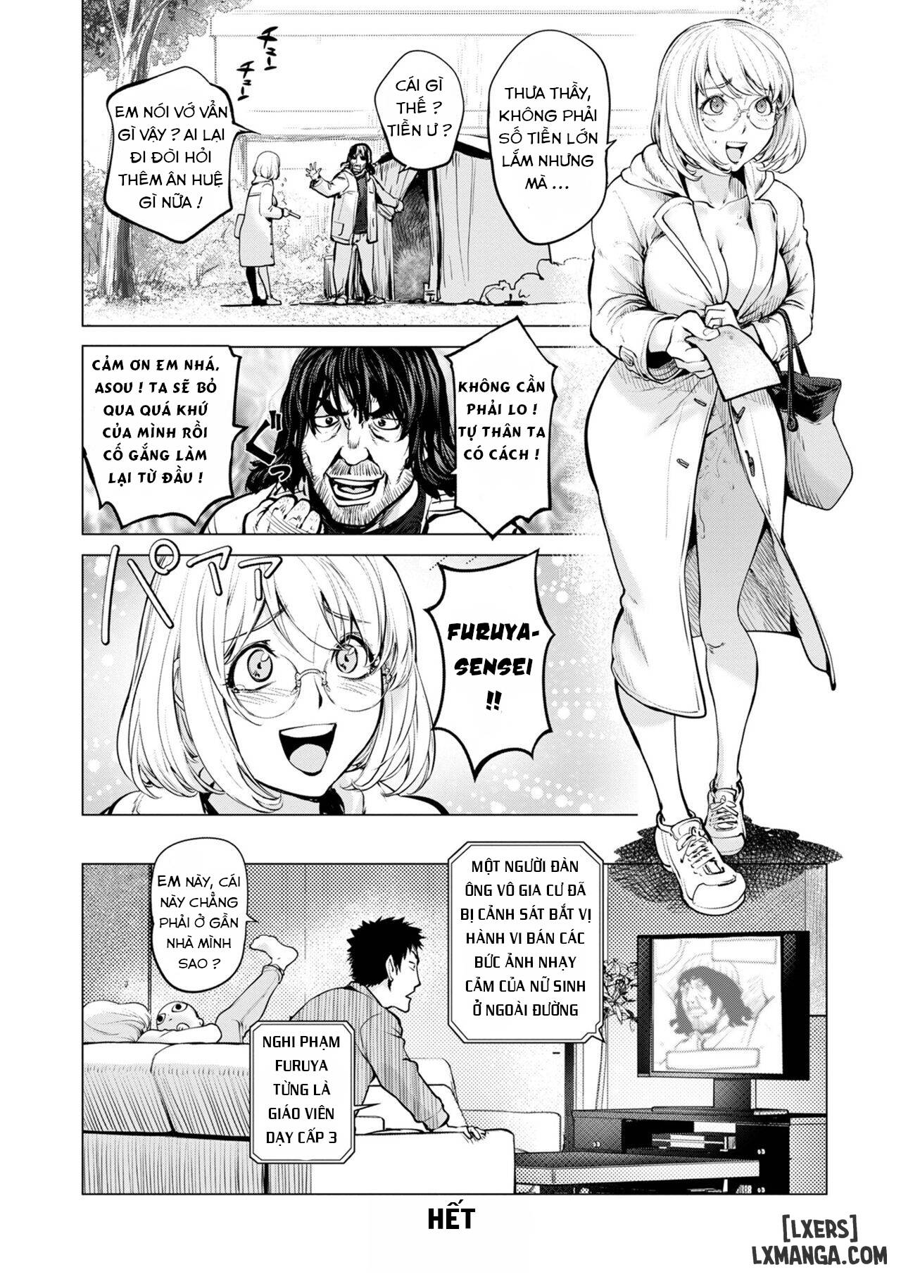 HentaiVN.net - Ảnh 20 - Kaya-nee to Homeless Sensei - Chap 2 (END)