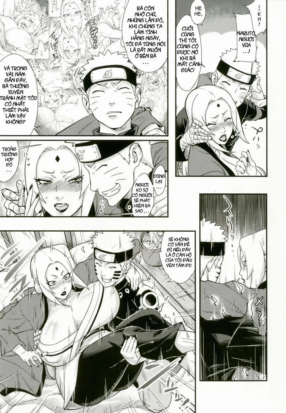 HentaiVN.net - Ảnh 4 - Jukumitsuki Intouden 2 (Naruto) - Chương 1