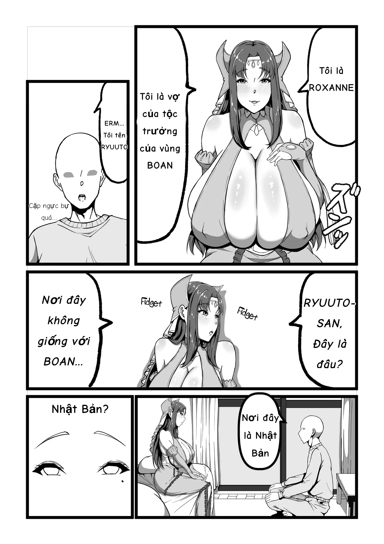 HentaiVN.net - Ảnh 4 - ROXANNE ở thế giới khác - Oneshot