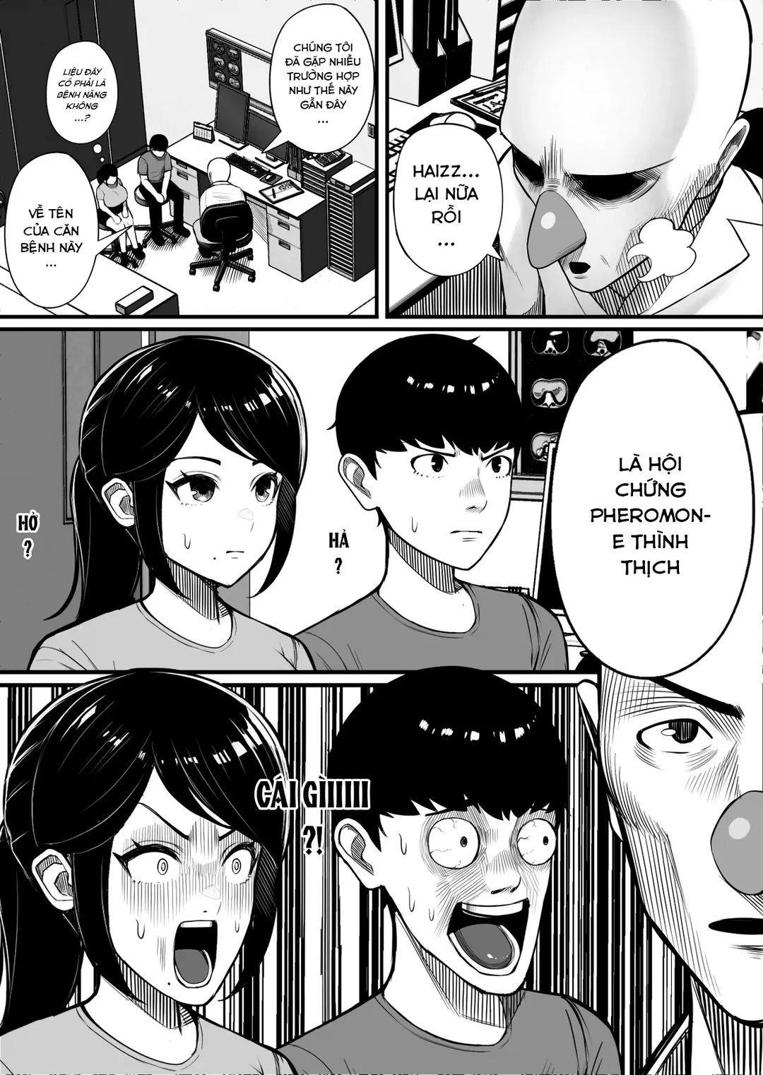 HentaiVN.net - Ảnh 12 - Căn bệnh kì quái của vợ tôi - Oneshot