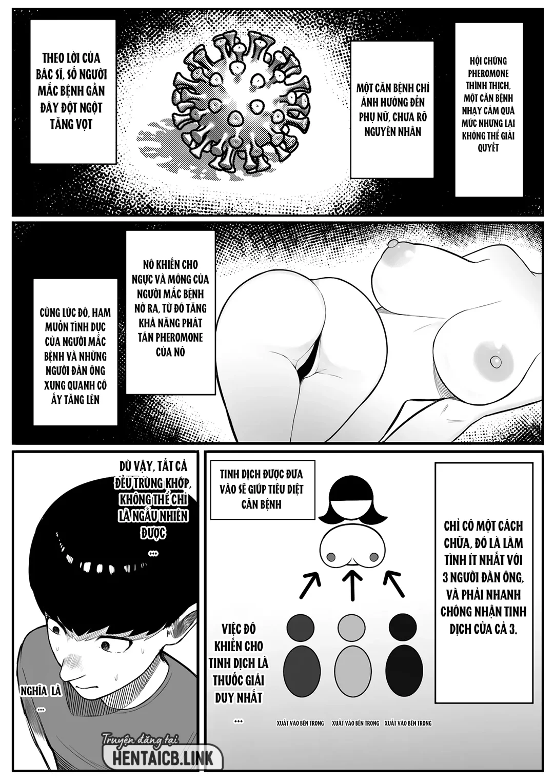 HentaiVN.net - Ảnh 14 - Căn bệnh kì quái của vợ tôi - Oneshot