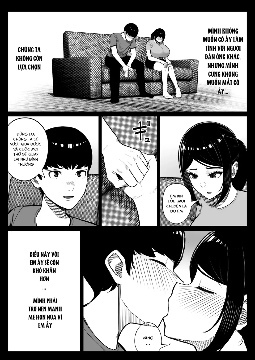 HentaiVN.net - Ảnh 16 - Căn bệnh kì quái của vợ tôi - Oneshot